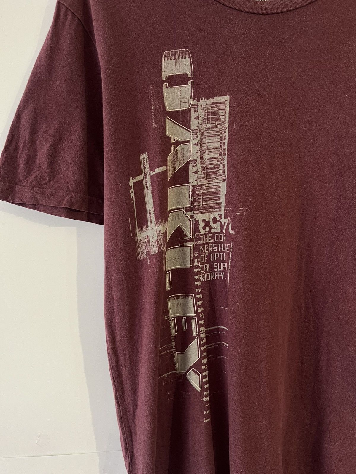 Oakley Oakley Vintage Y2K Hype Style Big Logo Cotton Tee Shirt Size US M / EU 48-50 / 2 - 4 Thumbnail
