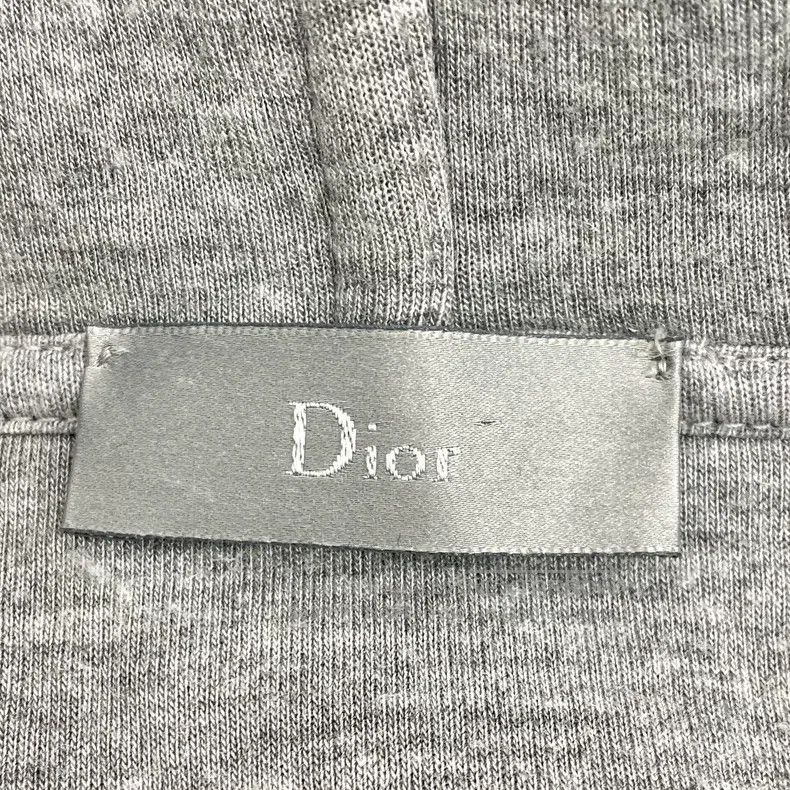 Dior Dior Black side logo slogan hooded drawstring zipper sweat Size US S / EU 44-46 / 1 - 5 Thumbnail