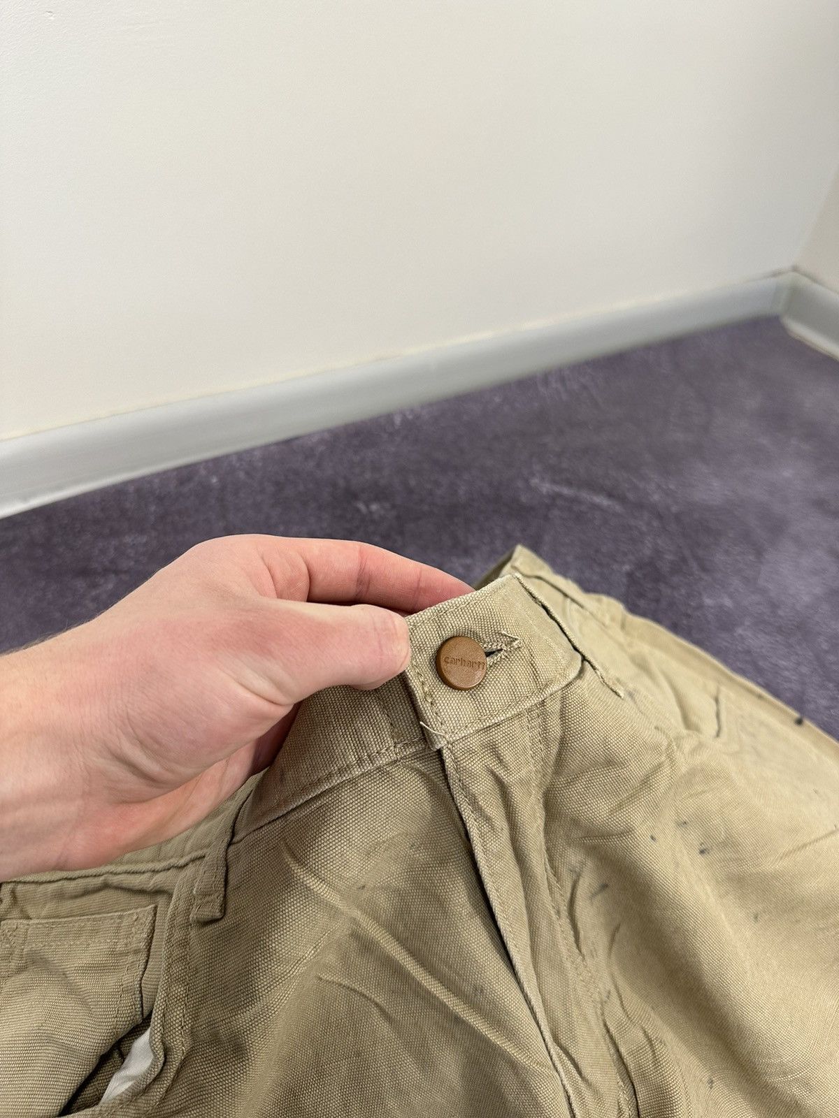 Carhartt Vintage Carhartt Flame Resistant Distressed USA Work Pants Size US 36 / EU 52 - 17 Thumbnail