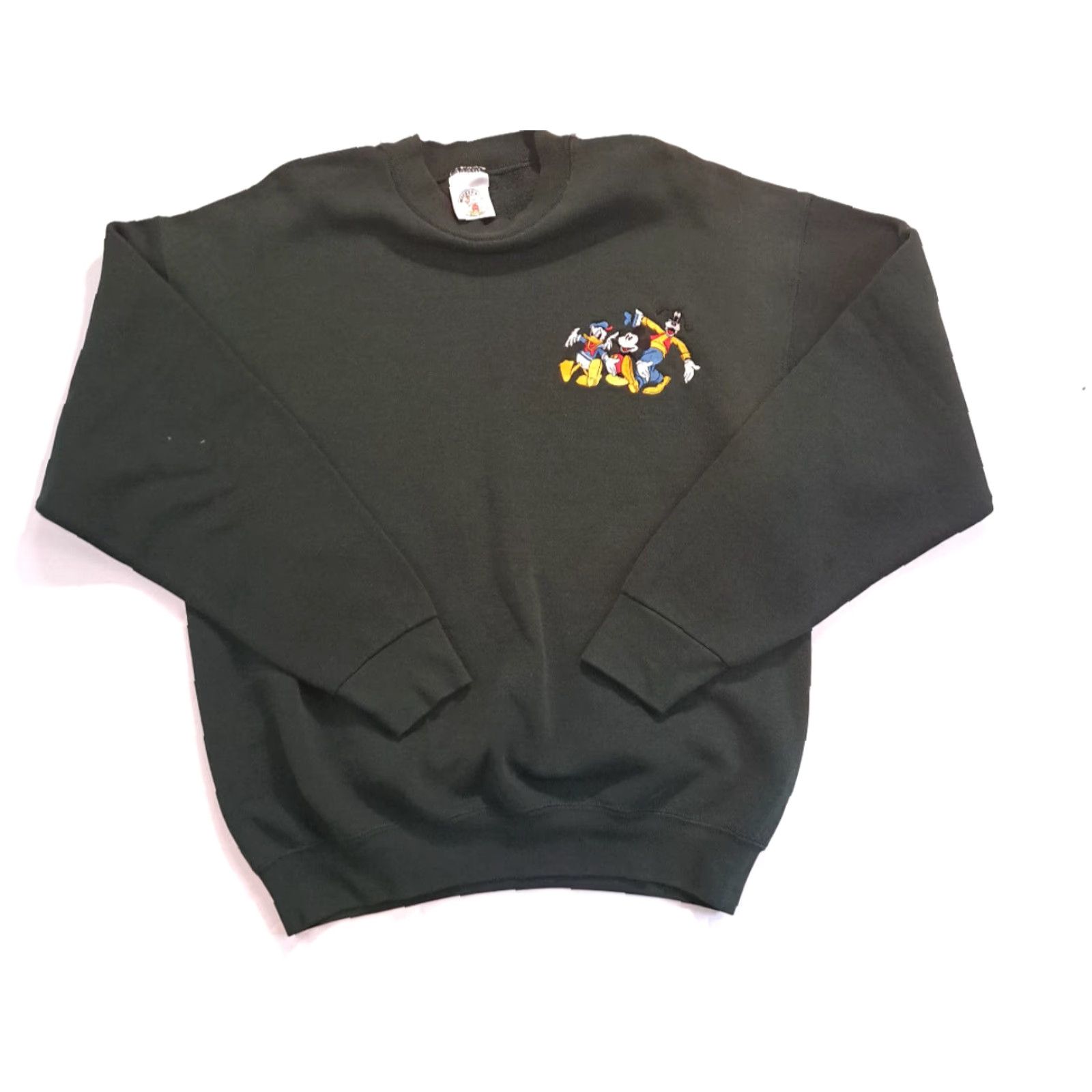 X-LARGE Dancing Donald Mickey and Goofy X-Large USA Made Sweatshirt Mickey&Company Green Size US XL / EU 56 / 4 - 7 Thumbnail