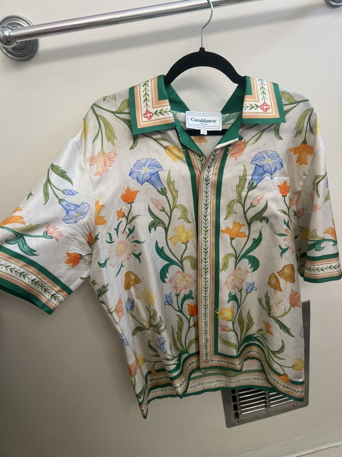 Casablanca Size M Casablanca 'L’Arche Fleurie' Shirt - Worn once Size US M / EU 48-50 / 2 - 2 Thumbnail