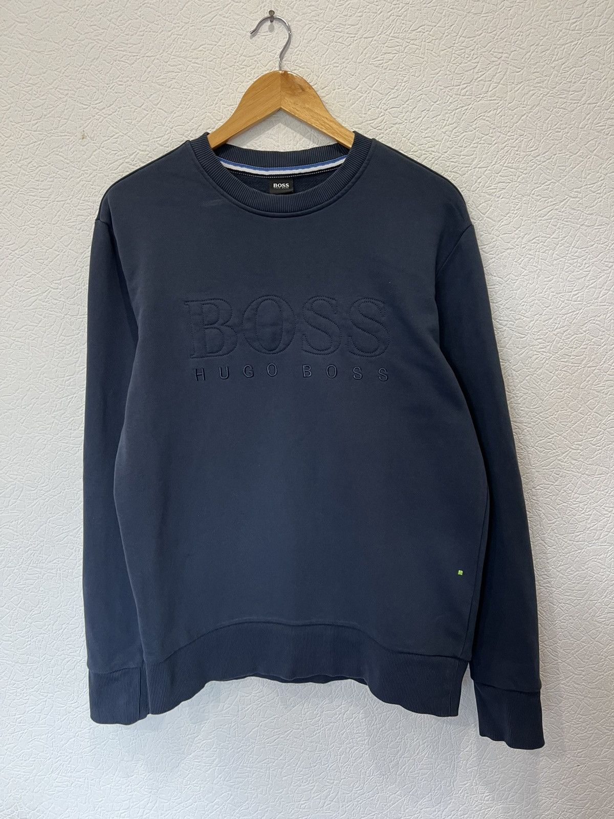 Hugo Boss Hugo Boss Blue Sweatshirt Basic Mens Size US L / EU 52-54 / 3 - 1 Thumbnail