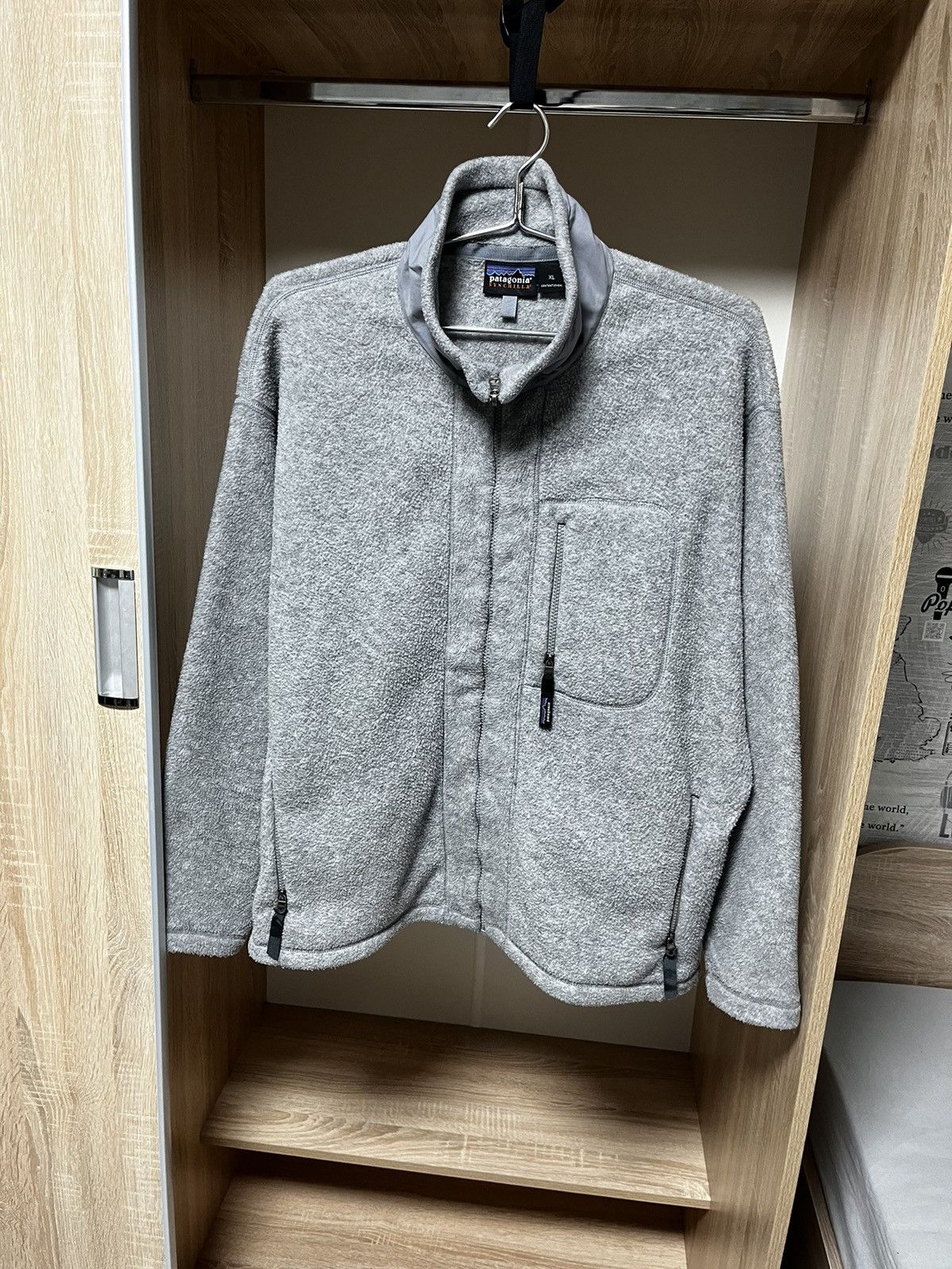Patagonia × Vintage 🐨 PATAGONIA SYNCHILLA ZIP FLEECE JACKET SWEATER RARE Size US XL / EU 56 / 4 - 1 Thumbnail