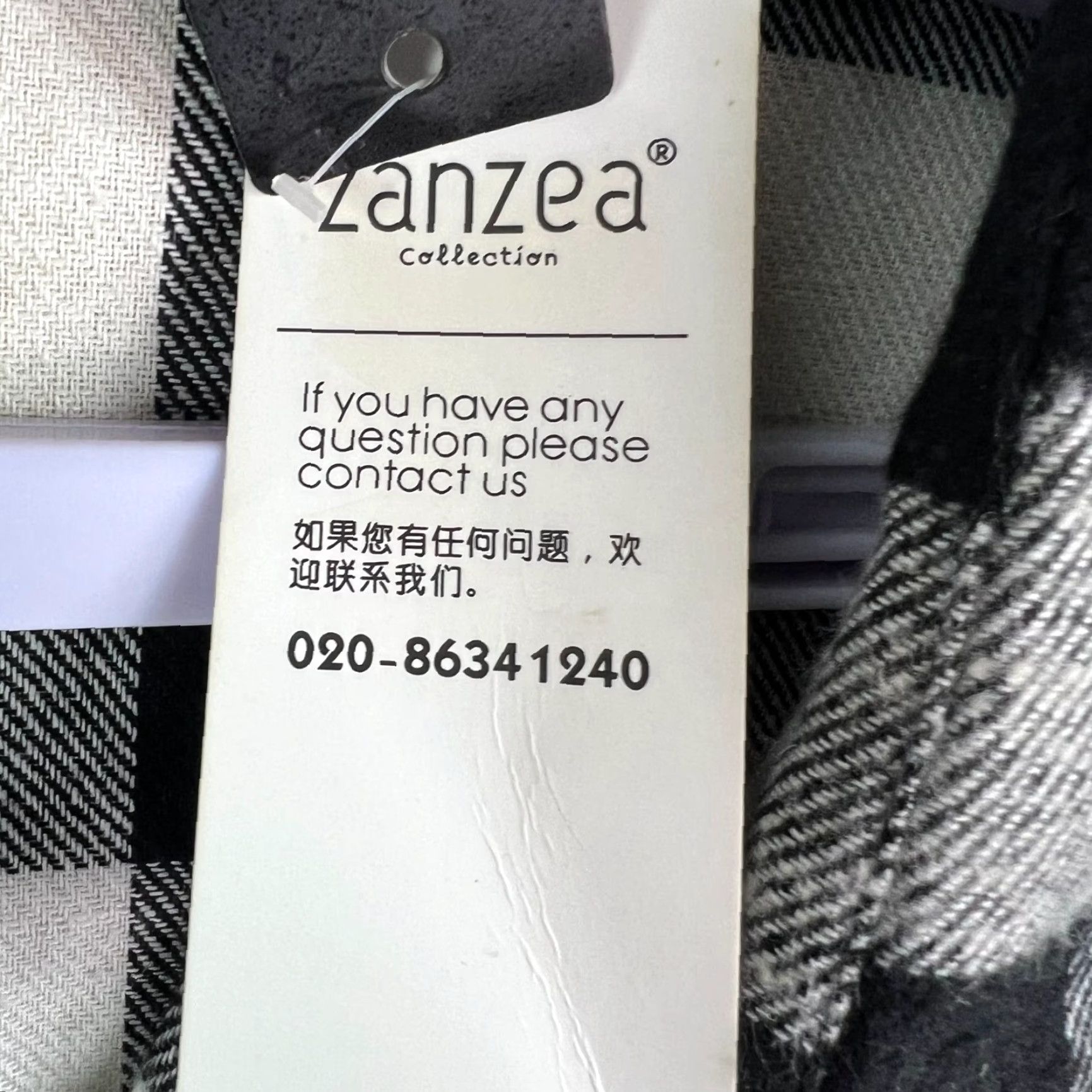 Vintage VINTAGE? No — Zanzea Women Plaid Button-Up Shirt L Black Size L / US 10 / IT 46 - 4 Thumbnail