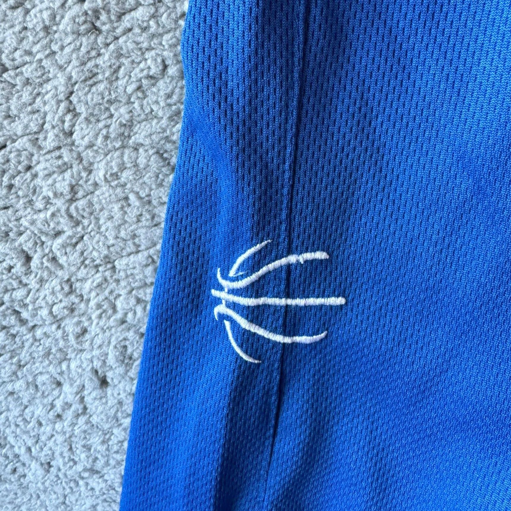 NBA NBA Pants Mens Medium Blue White Sweat Joggers Elevation Basketball Gym Athletic Size US 31 - 7 Thumbnail
