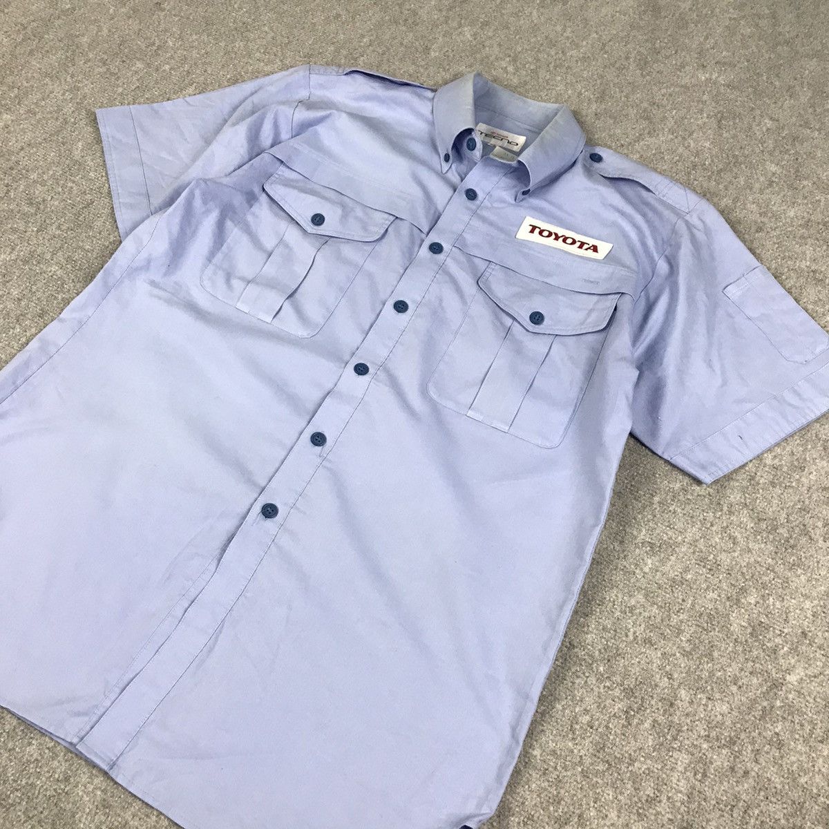 Japanese Brand TOYOTA RACING BUTTON UP SHIRT Size US L / EU 52-54 / 3 - 2 Thumbnail