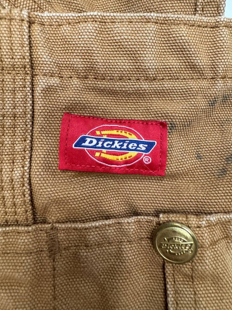 Dickies Vintage Dickies Arbeitslatzhose Herren Braun Size US 38 / EU 54 - 4 Thumbnail