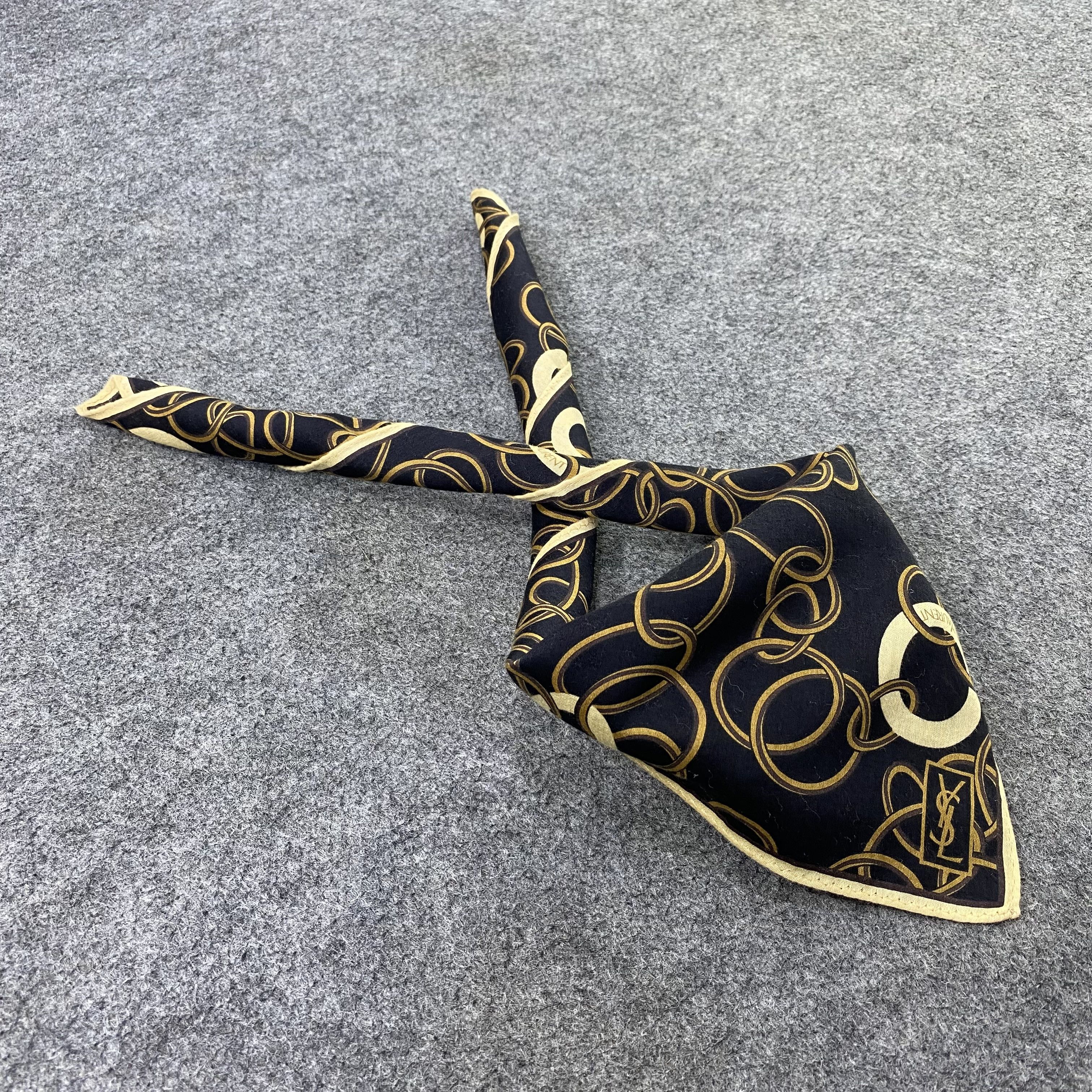 YSL Handkerchief Neckerchief Bandana-B1783