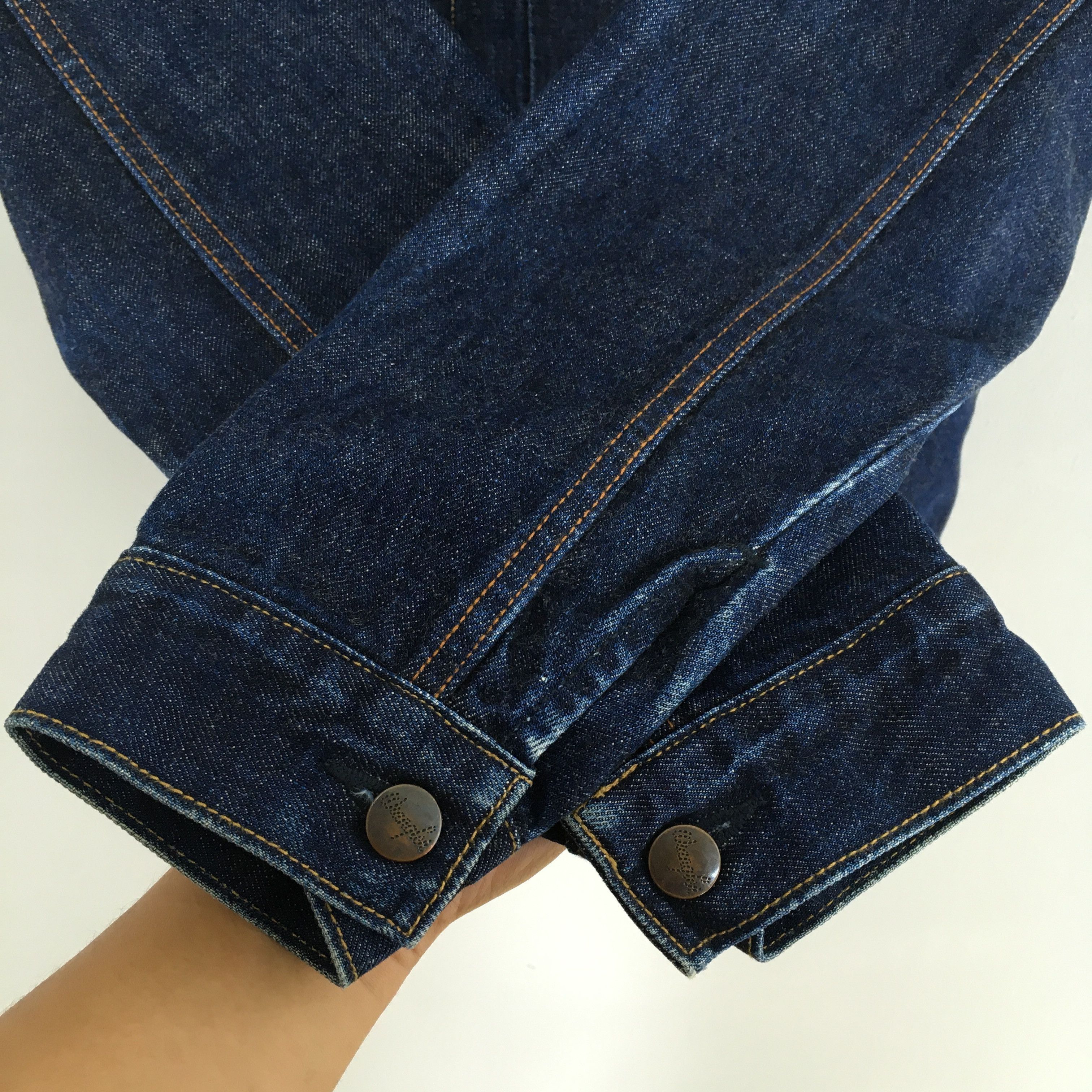 Vintage Vintage 80's Wrangler Blue Bell Trucker Denim Jacket Medium Size US M / EU 48-50 / 2 - 9 Thumbnail