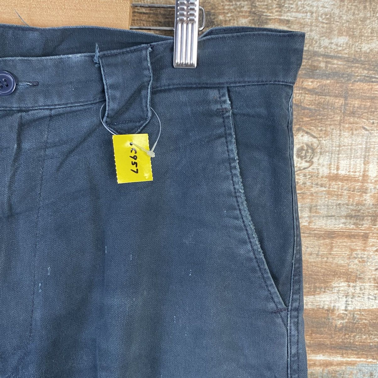 Japanese Brand DL Japanese Brand Dark Blue Cargo Multipocket Pants #C957 Size US 34 / EU 50 - 8 Thumbnail