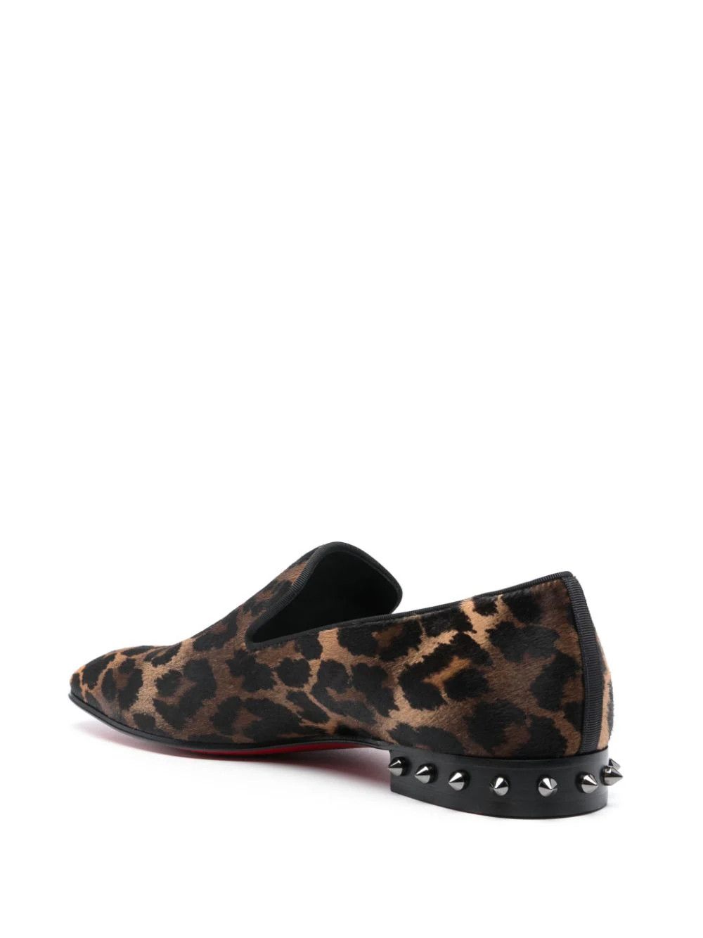 Christian Louboutin o1s1wg110924 Marquees Flat Shoes in Brown Size US 11 / EU 44 - 2 Thumbnail