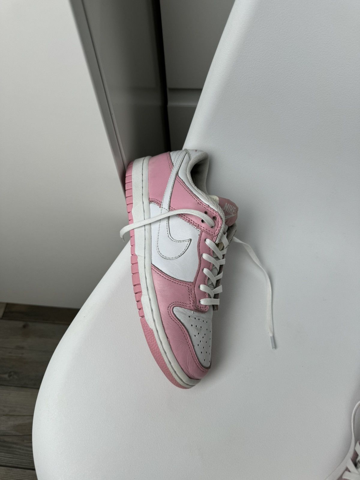 Nike × Vintage Nike Dunk Vintage Pink Love 2005 Rare Size US 7.5 / IT 37.5 - 4 Thumbnail
