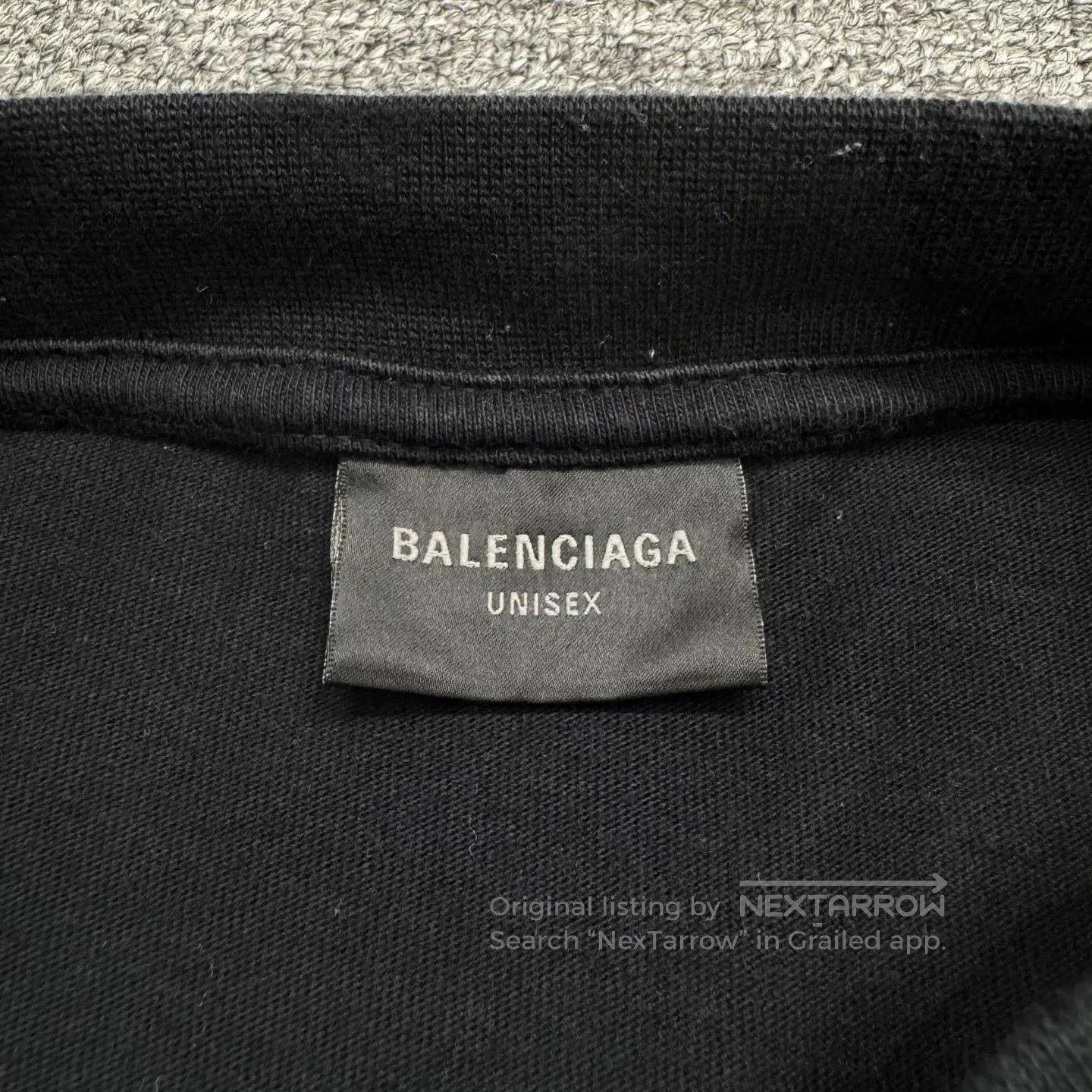 Balenciaga Balenciaga Embroidered Letter Shirt. Size US L / EU 52-54 / 3 - 2 Thumbnail
