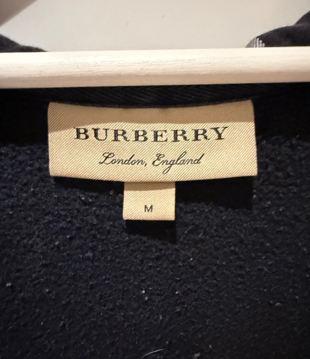 Burberry zip hoodie
