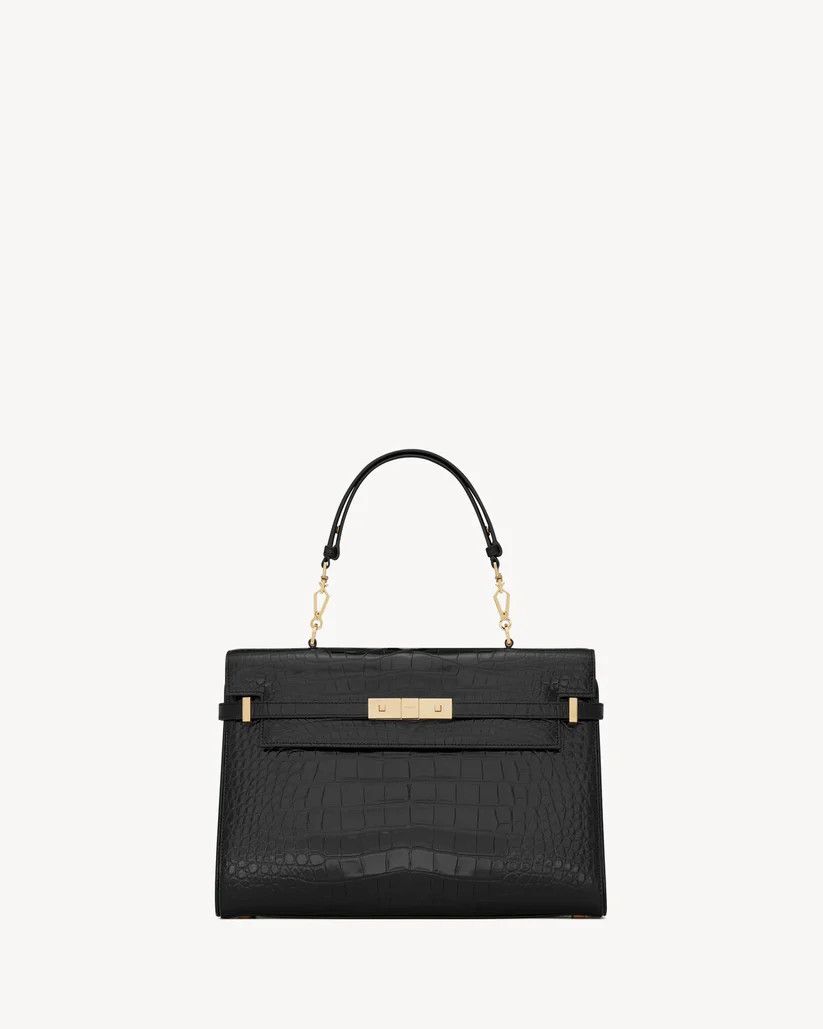 Saint Laurent Paris o1bcso1str1225 Size:OS/Manhattan Top-Handle in Black Size ONE SIZE - 1 Preview
