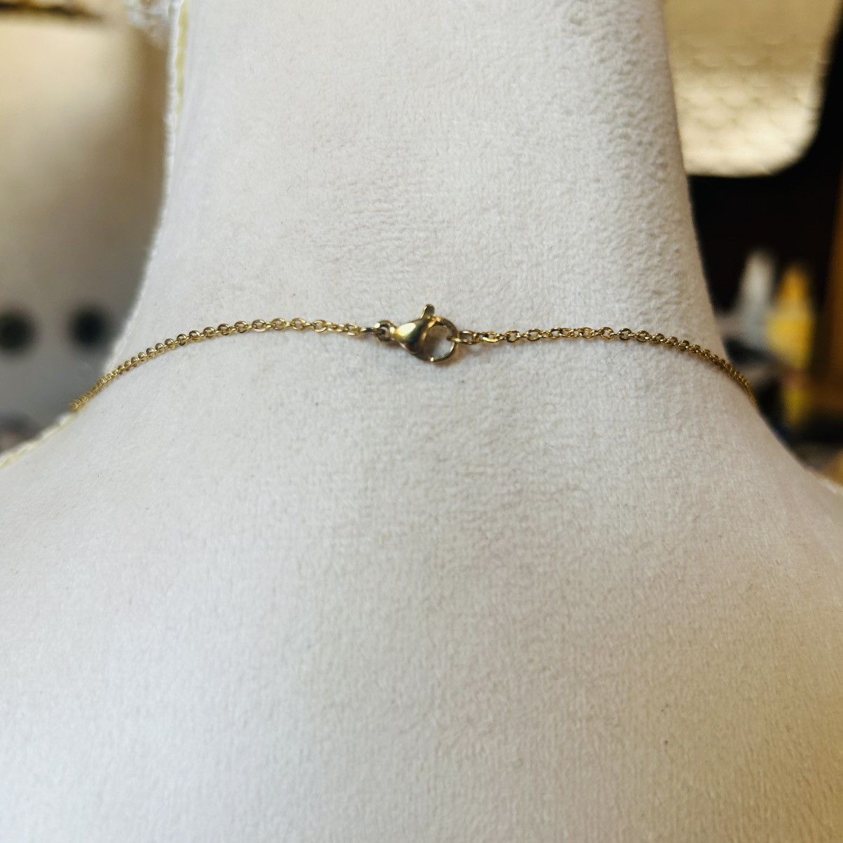 Handmade Handcrafted vintage bead drop pendant on chain necklace Size ONE SIZE - 5 Thumbnail