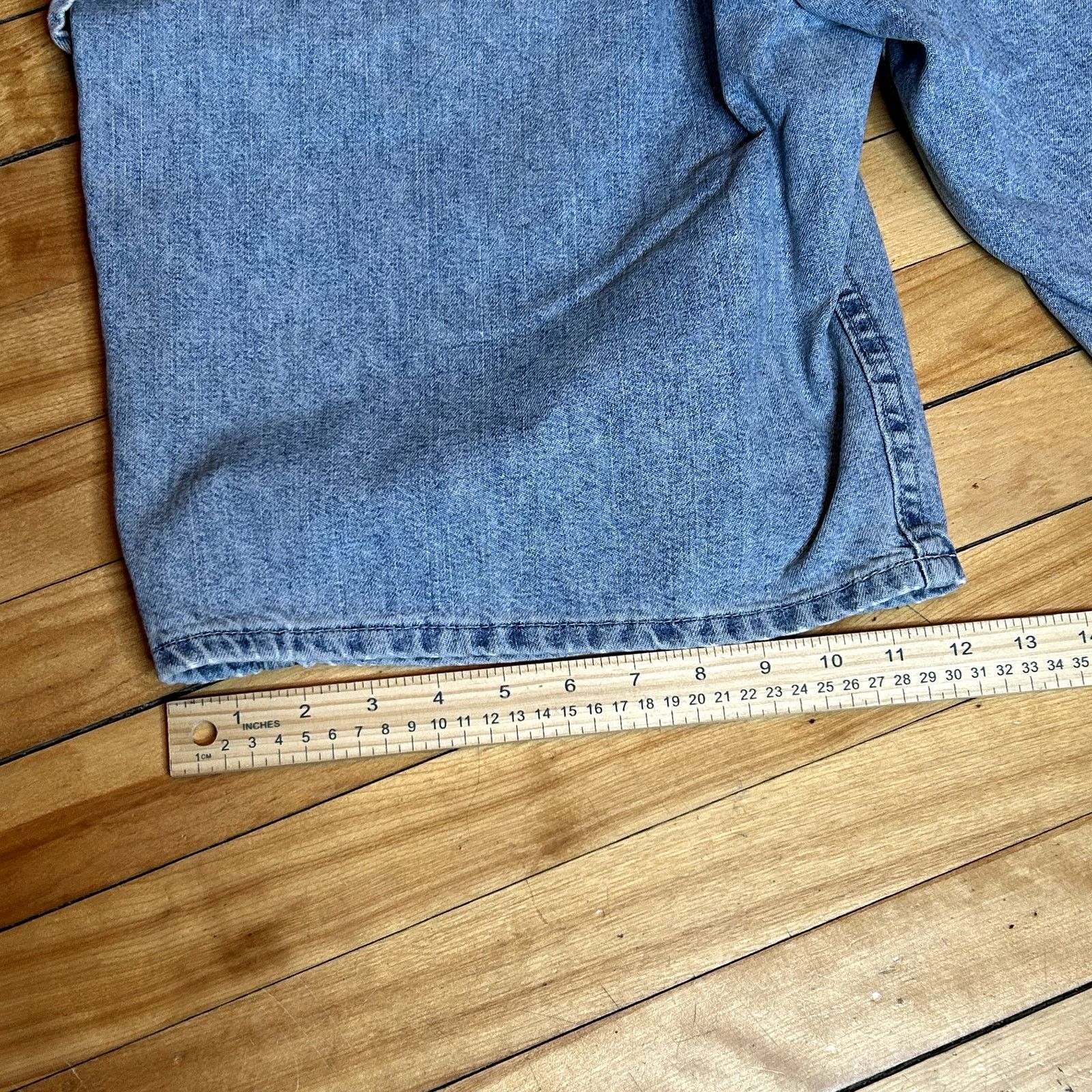 Lee Y2K Lee Dungarees Denim jorts 36 L Size US 36 / EU 52 - 3 Thumbnail