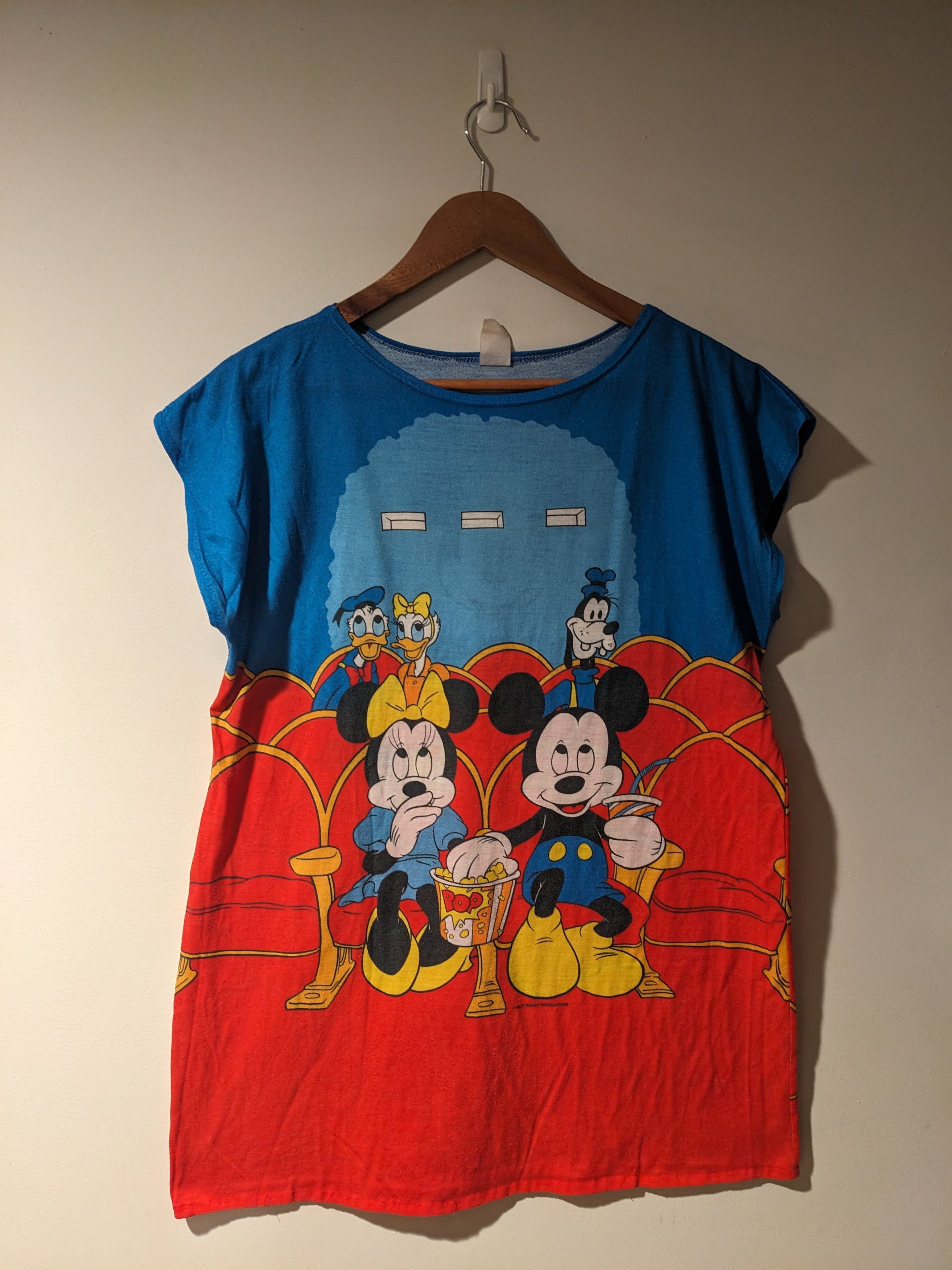 Disney × Vintage Vintage Disney Mickey Mouse Theater Large Sleeveless T-Shirt Size US L / EU 52-54 / 3 - 1 Thumbnail