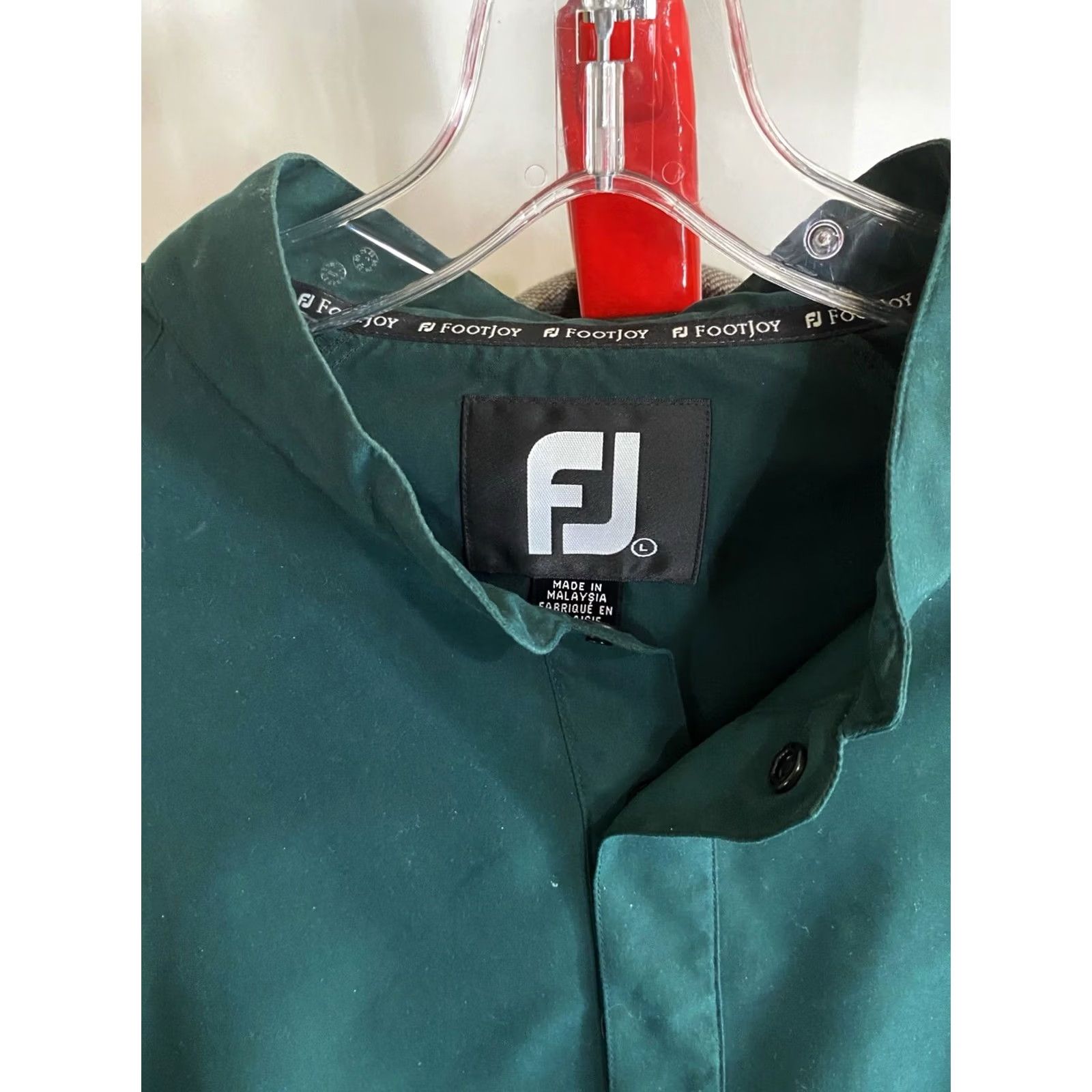 Footjoy Footjoy Windbreaker SWEATER Golf Large L Men Java? Size US L / EU 52-54 / 3 - 6 Thumbnail