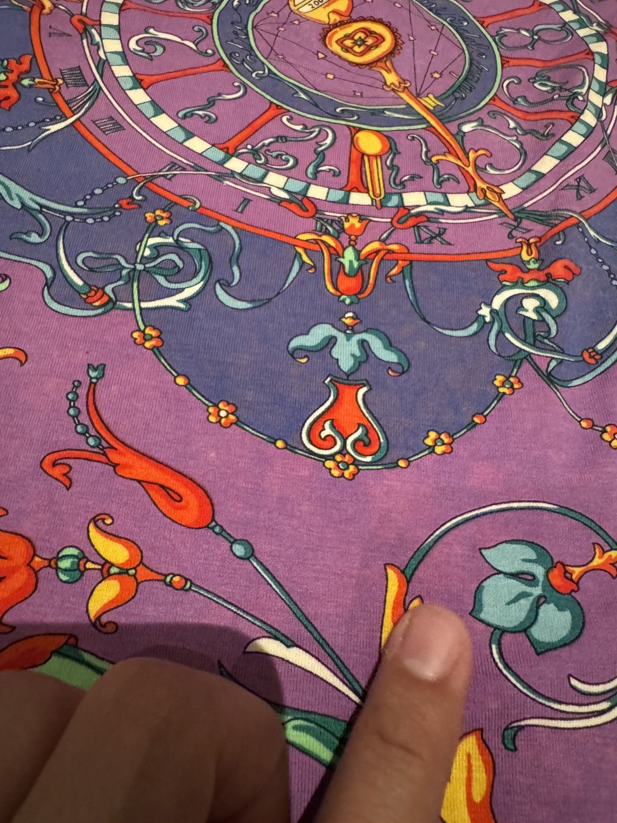 Etro × Vintage ETRO L'ILLUSIONE DEL TEMPO COTTON SHIRT TOP Size S / US 4 / IT 40 - 8 Thumbnail