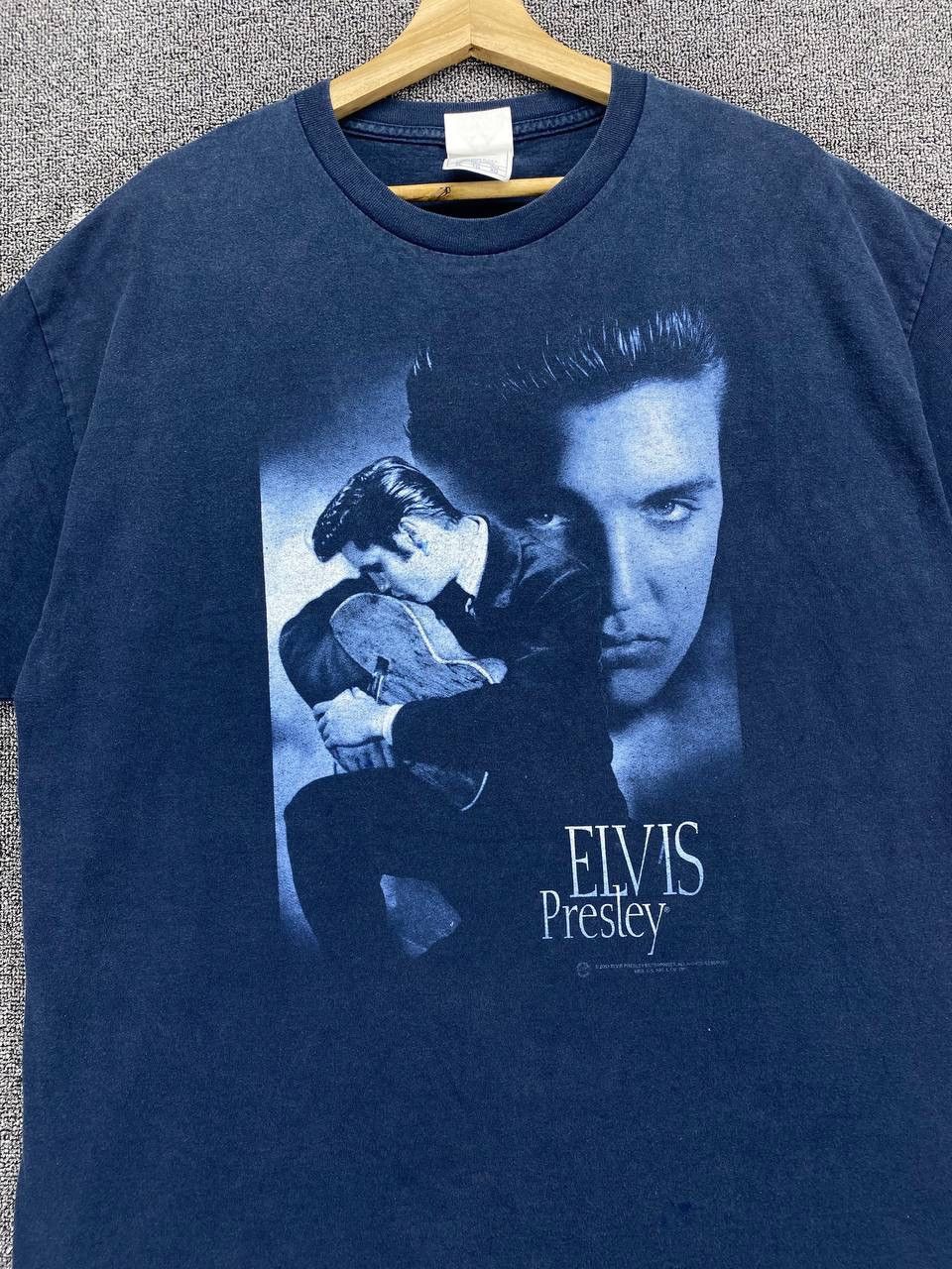 Band Tees Vintage Elvis Presley Punk Rock Band Tees T Shirts Size US XL / EU 56 / 4 - 5 Thumbnail