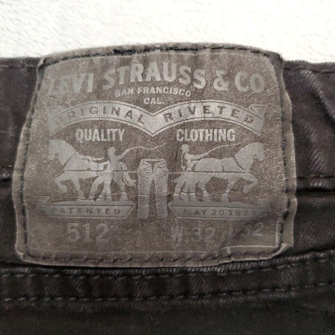 Denime VINTAGE? (no) Levis Denim Jeans 32x32 Black 512 Slim Taper Straight Comfort Regular 32 Mens Jeans Black Levi's 512 Slim Taper Straight Comfort Size US 32 / EU 48 - 4 Thumbnail