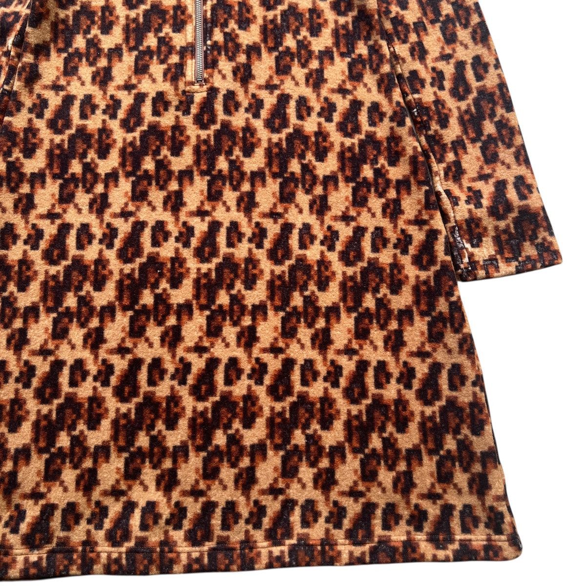 Beauty Beast 🔥 Rare Pick Beauty Beast Leopard Half Zip Coat Dress Size M / US 6-8 / IT 42-44 - 7 Thumbnail