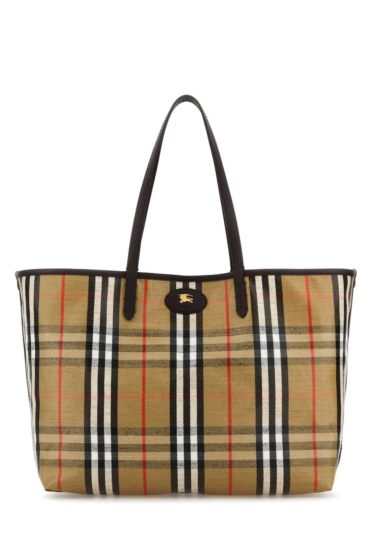 Printed Canvas Shopping Bag
