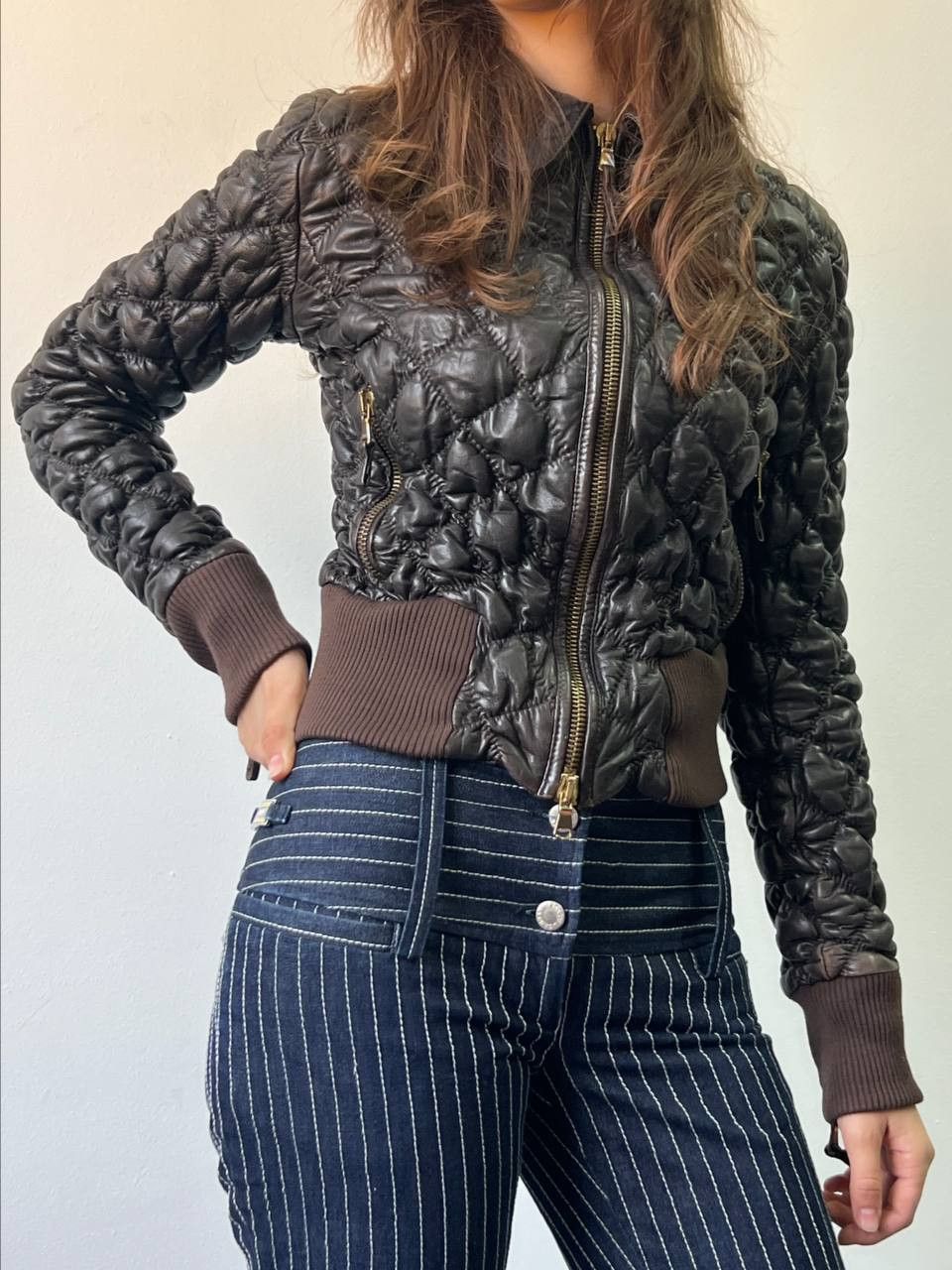 Iceberg Vintage Iceberg leather jacket women’s Size S / US 4 / IT 40 - 2 Thumbnail