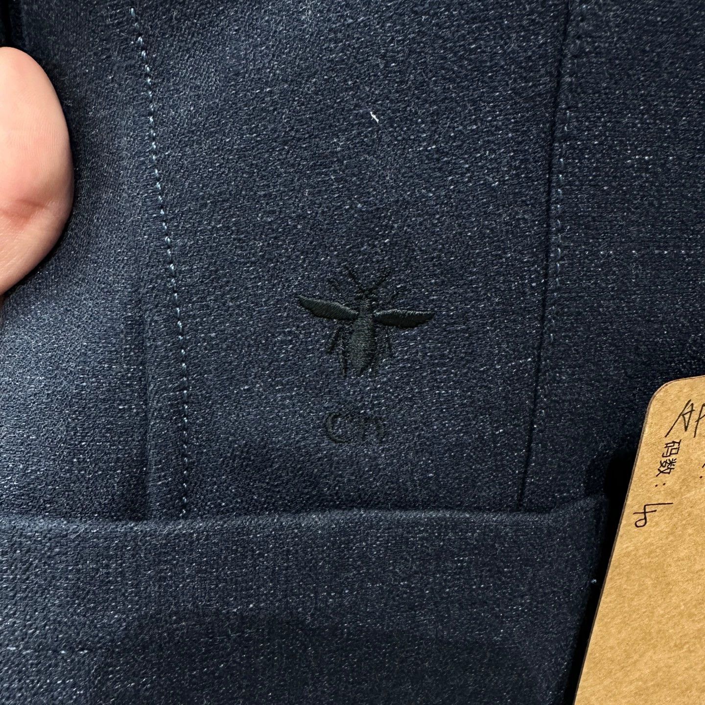 Christian Dior Monsieur Christian Dior Bees Oblique Print Lining Cotton Blazer 40 Size M / US 6-8 / IT 42-44 - 6 Thumbnail