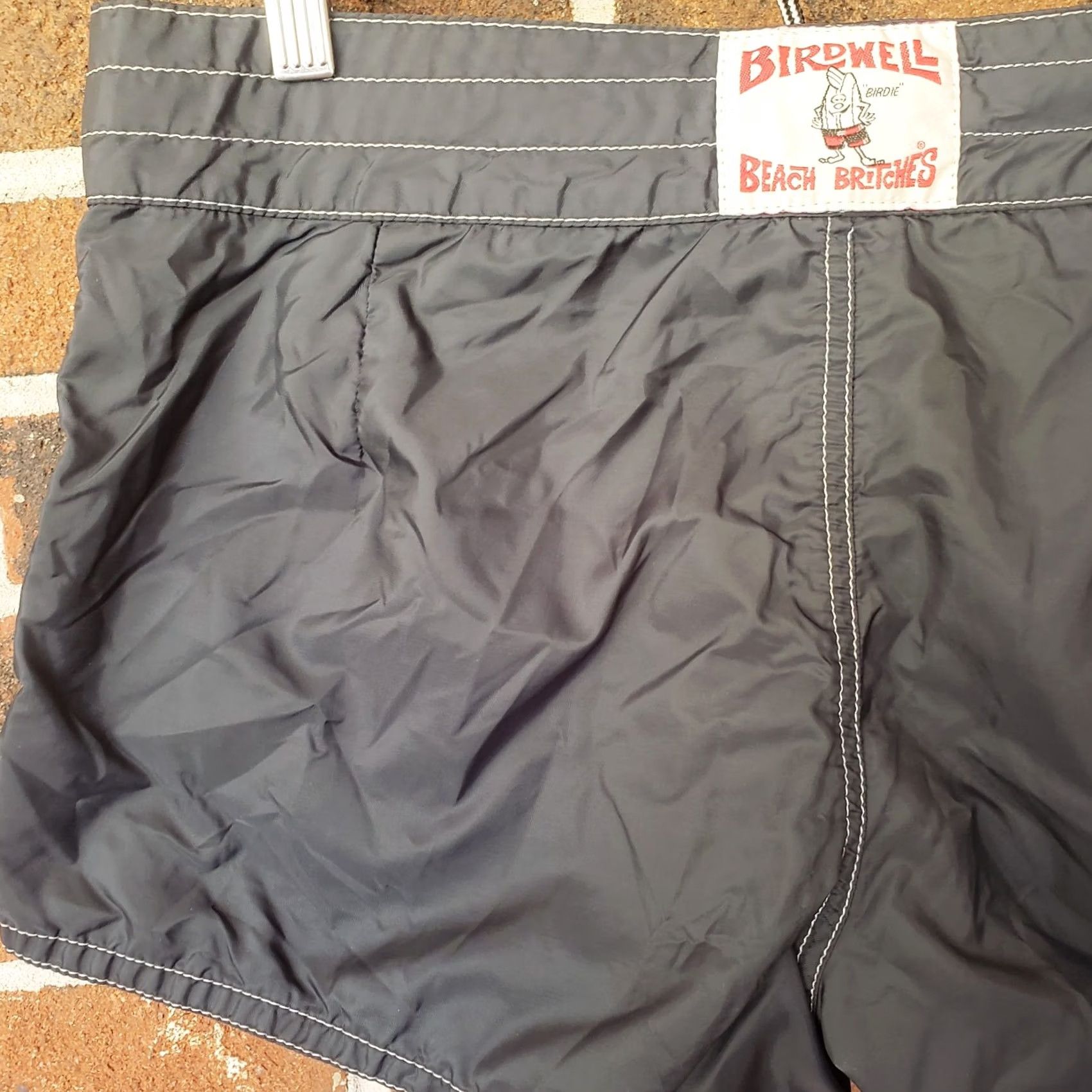 Vintage Birdwell Beach Britches Shorts Womens 12 Navy Blue Swim Boardshort Lace Surf USA Size 34" / US 12 / IT 48 - 7 Thumbnail