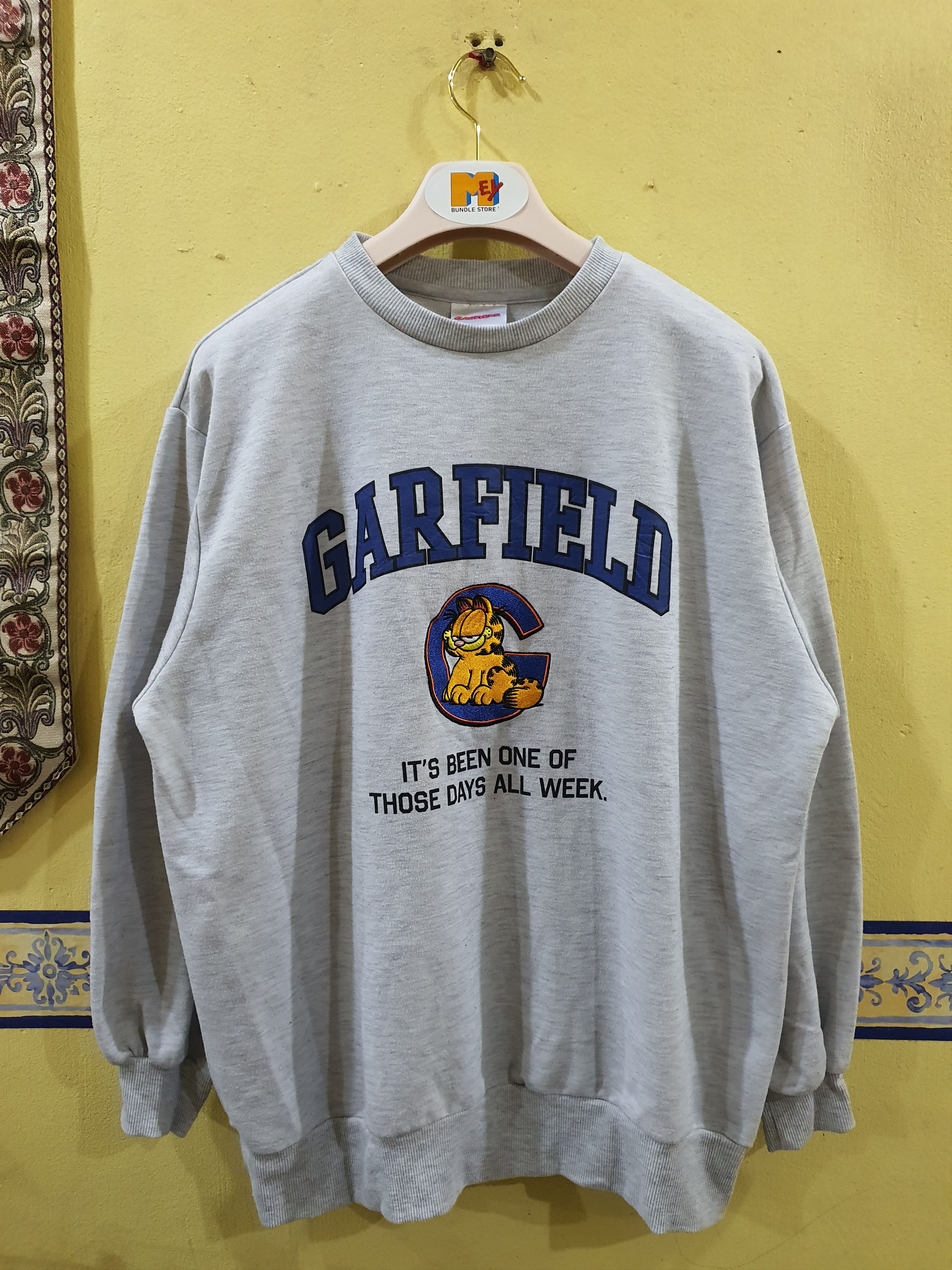 Nickelodeon vintage Garfield crewneck sweatshirt Size US L / EU 52-54 / 3 - 1 Thumbnail