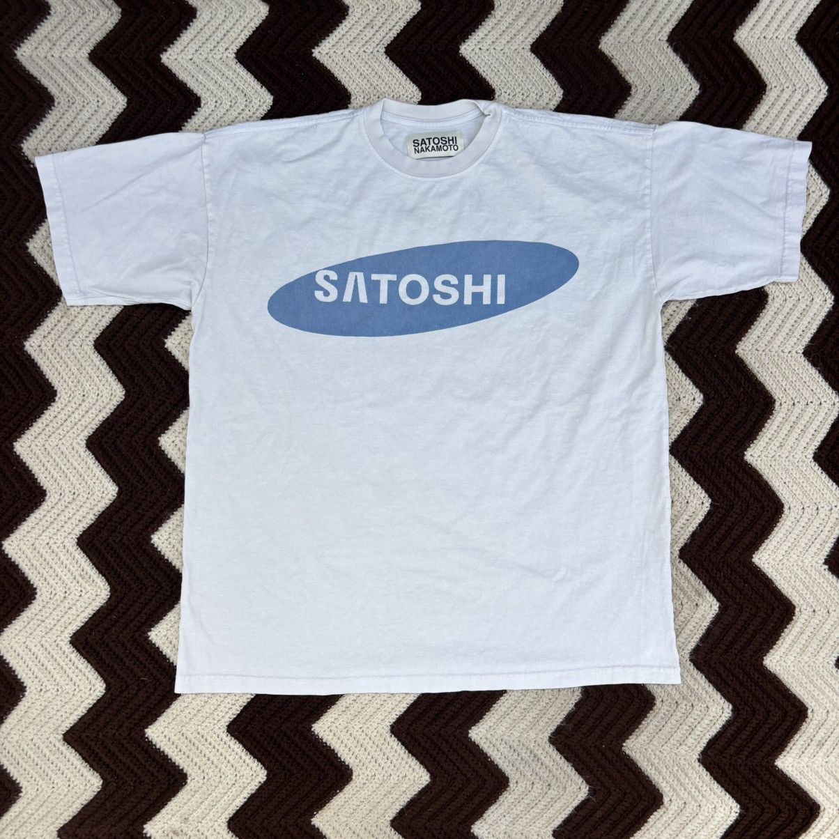 Satoshi Nakamoto SATOSHI NAKAMOTO CELLULAR TEE Size US M / EU 48-50 / 2 - 1 Thumbnail
