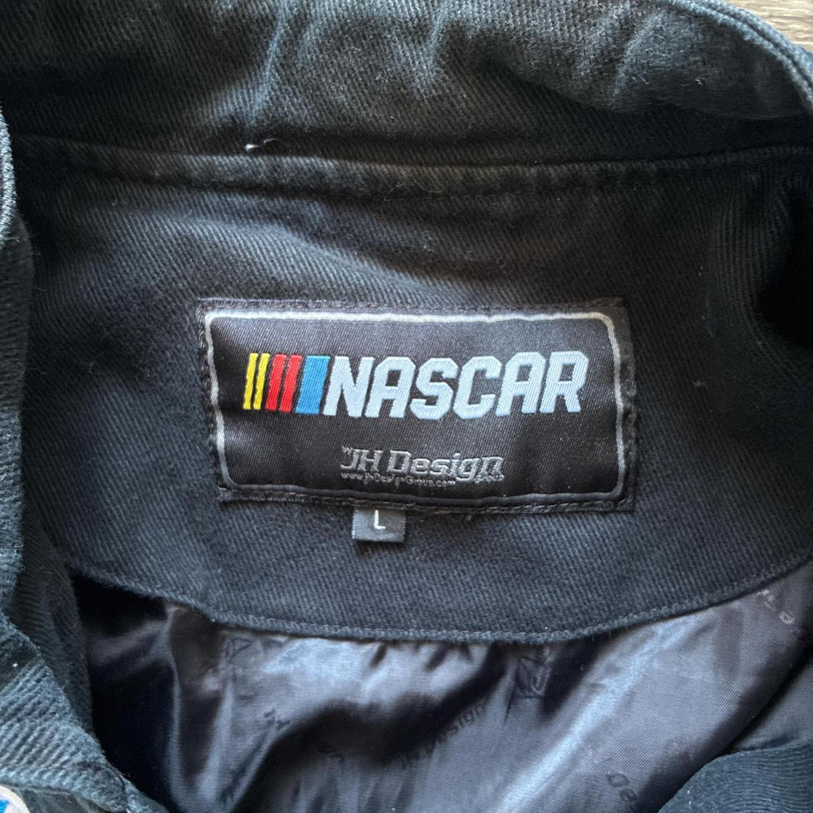NASCAR × Vintage Vintage 00s Style Nascar Racing JH Designs Jacket Size US L / EU 52-54 / 3 - 6 Thumbnail