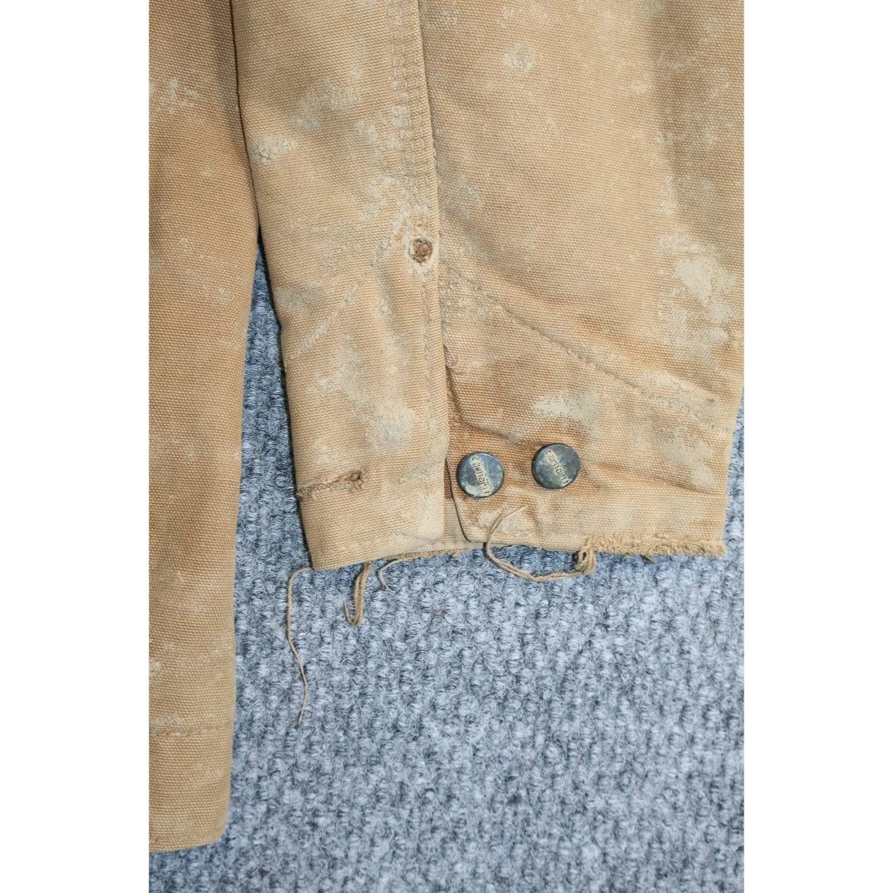 Carhartt Vintage 70s Carhartt Chore Coat Blanket Lined Duck Canvas Size US S / EU 44-46 / 1 - 10 Thumbnail