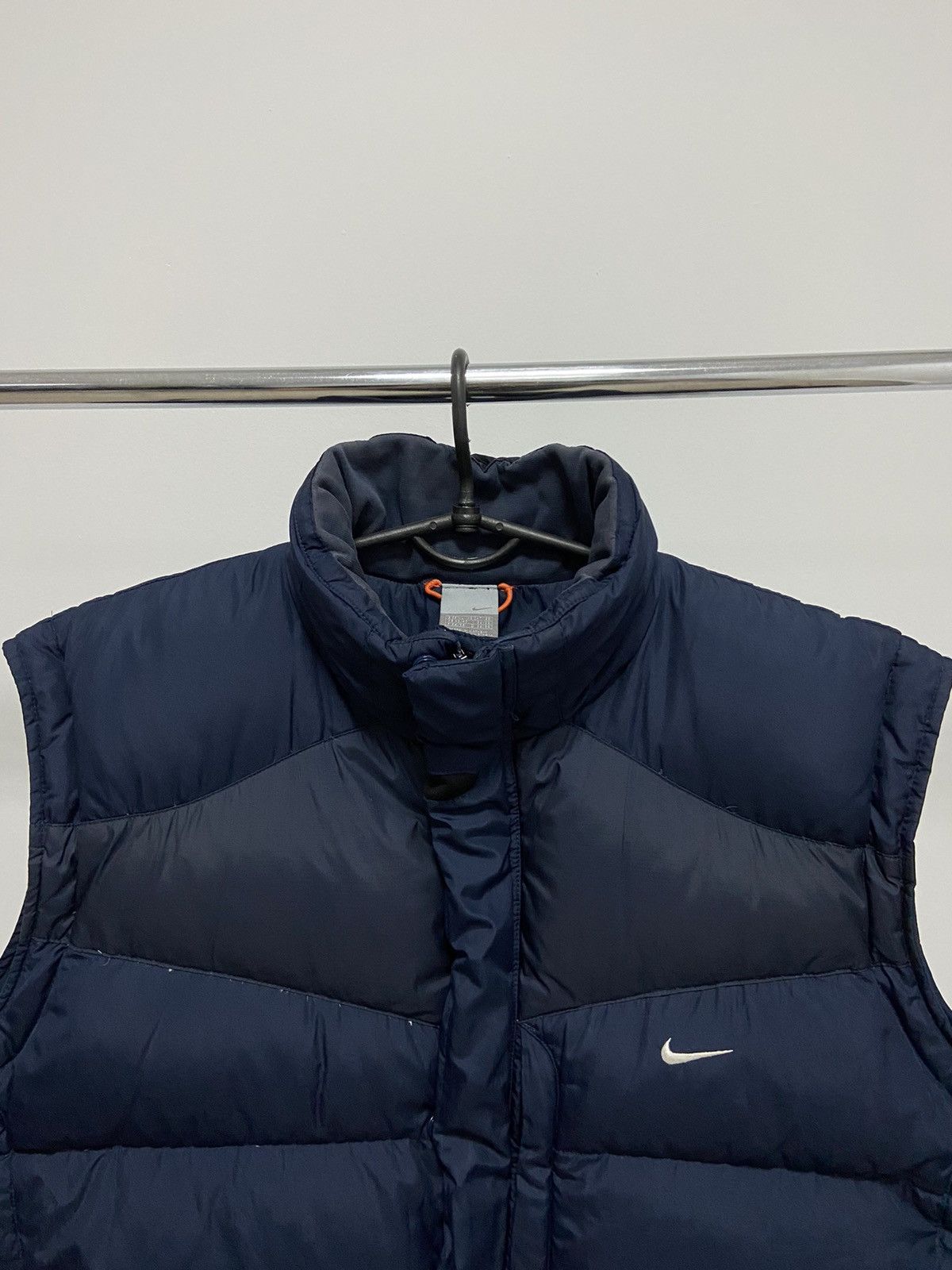 Nike × Vintage Nike Vintage Vest Small Embroidered Swoosh Logo Puffer Size US XL / EU 56 / 4 - 2 Thumbnail