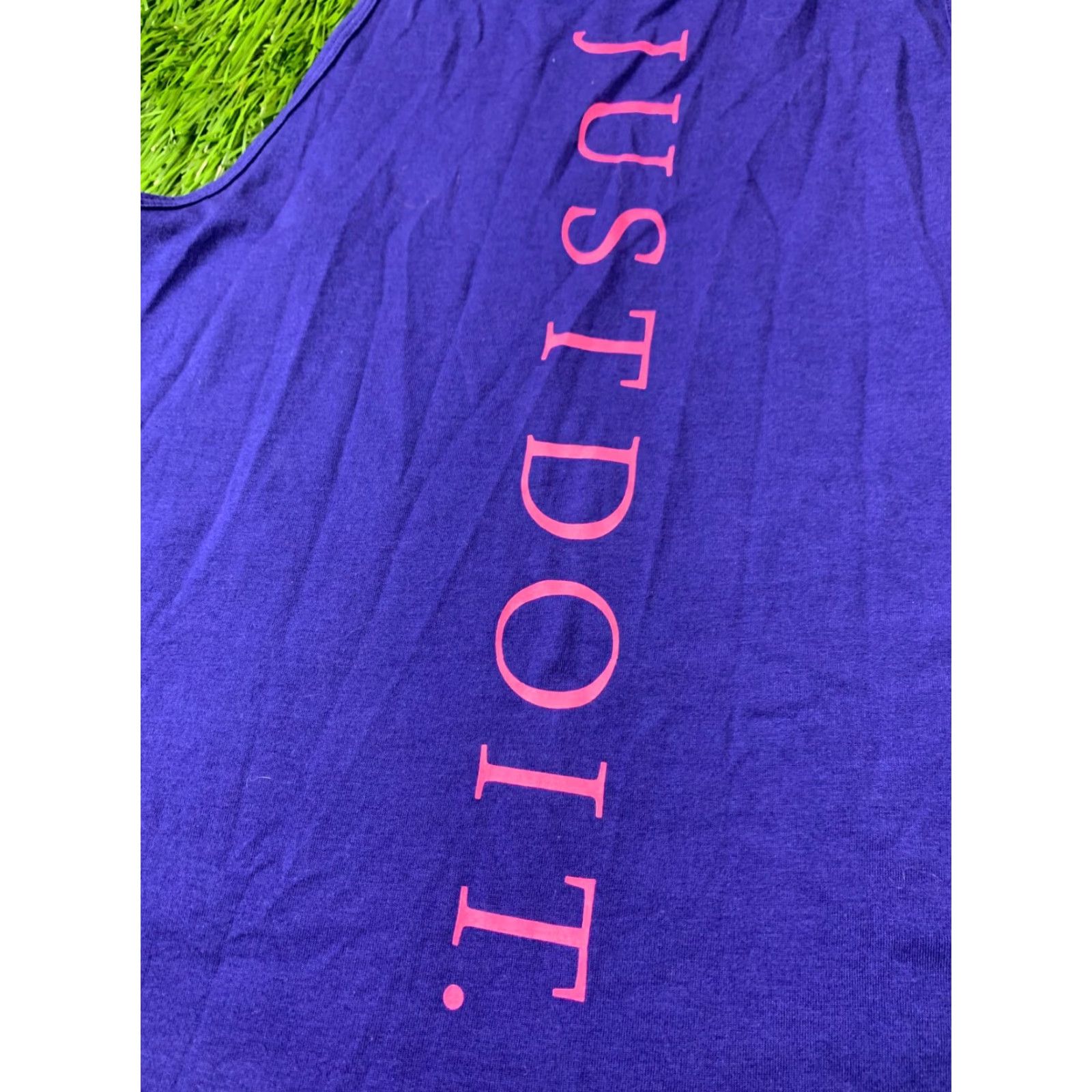Nike Nike Vest Sleeveless Shirt Jersey Woman M Blue Running Training Nike Size M / US 6-8 / IT 42-44 - 3 Thumbnail