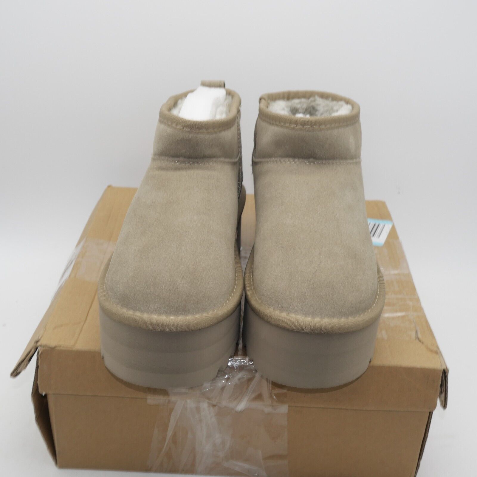 Other NEW Project Cloud Huggy Women's 6 Platform Suede Ankle Boots Size US 6 / IT 36 - 6 Thumbnail