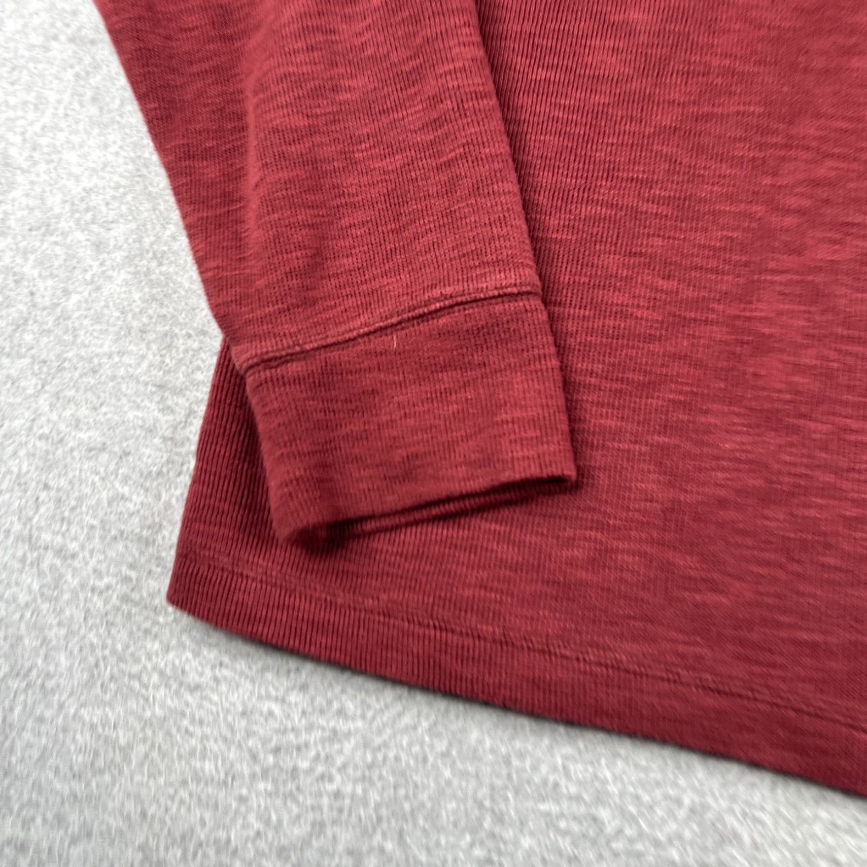 Banana Republic Banana Republic Sweatshirt Crew Neck Mens Large Red Heather Casual Knit Pullover Long Sleeve All Seasons Winter Fall Spring Walking Regular Size US L / EU 52-54 / 3 - 2 Thumbnail