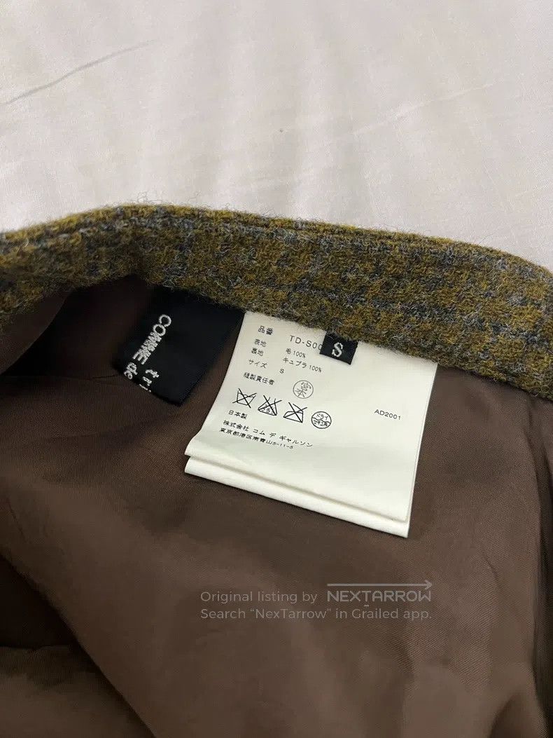 Comme des Garcons Comme Des Garcons size S Woolen Skirt Size 23" - 8 Thumbnail