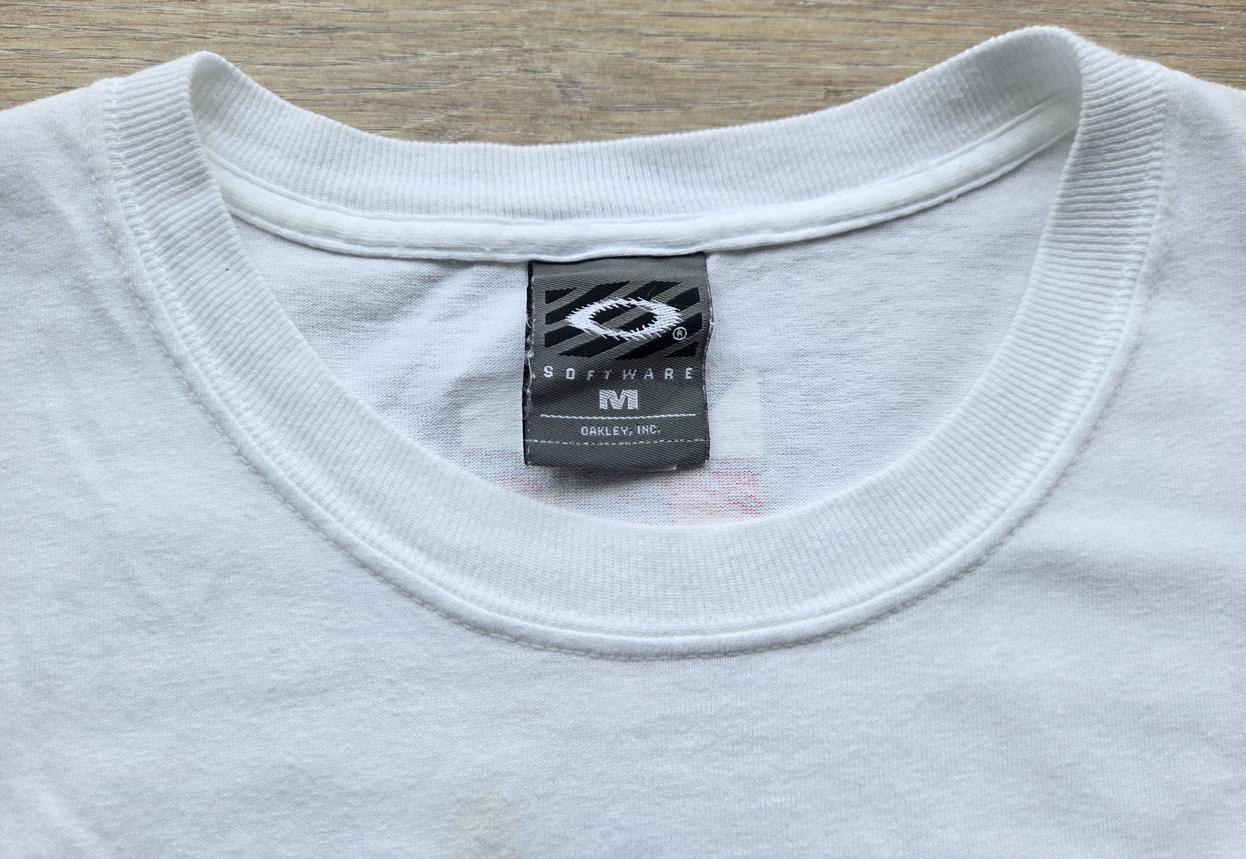Oakley Vintage 90s Oakley USA Software Factory Pilot Graphic Shirt Size US M / EU 48-50 / 2 - 4 Thumbnail