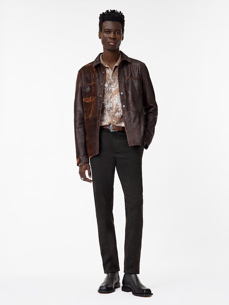 John Varvatos Lottie Shirt Jacket EU 56 USA 46 Size US XL / EU 56 / 4 - 6 Thumbnail
