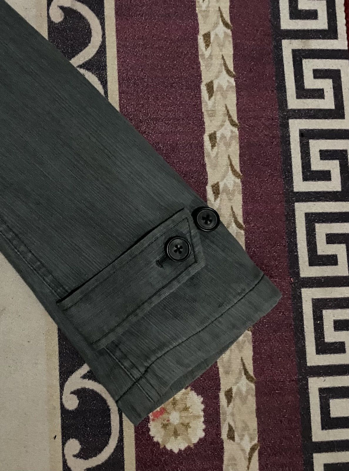 Designer × Japanese Brand × Tornado Mart Japanese Brand Zero by Tornado mart Denim Long Coat Size US S / EU 44-46 / 1 - 4 Thumbnail