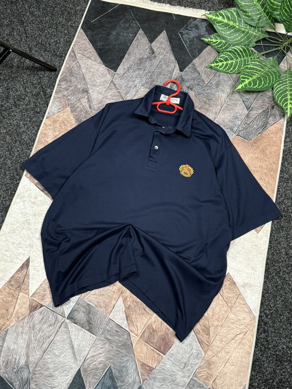 Burberry Burberrys Polo 👕 Luxury Tee Made in England 🏴󠁧󠁢󠁥󠁮󠁧󠁿 size XL Size US XL / EU 56 / 4 - 11 Thumbnail