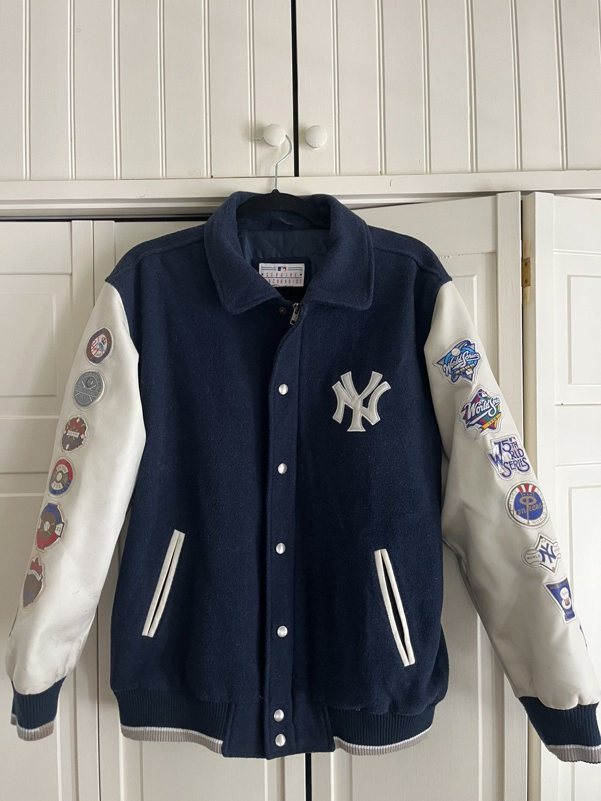 New York Yankees New York Yankees Vintage Championship Jacket Size US M / EU 48-50 / 2 - 1 Thumbnail