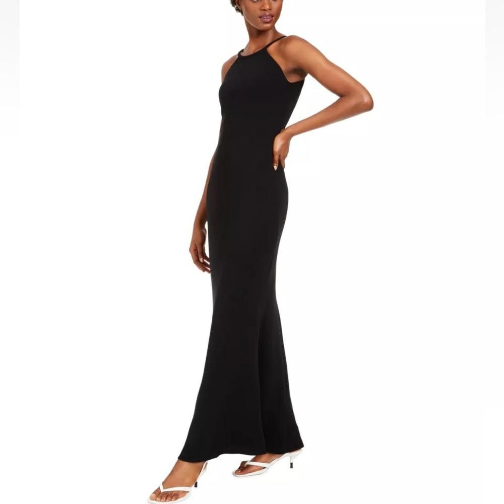 Calvin Klein Calvin Klein l NWT Halter Neck Crepe Gown Size 2 Size XS / US 0-2 / IT 36-38 - 1 Thumbnail