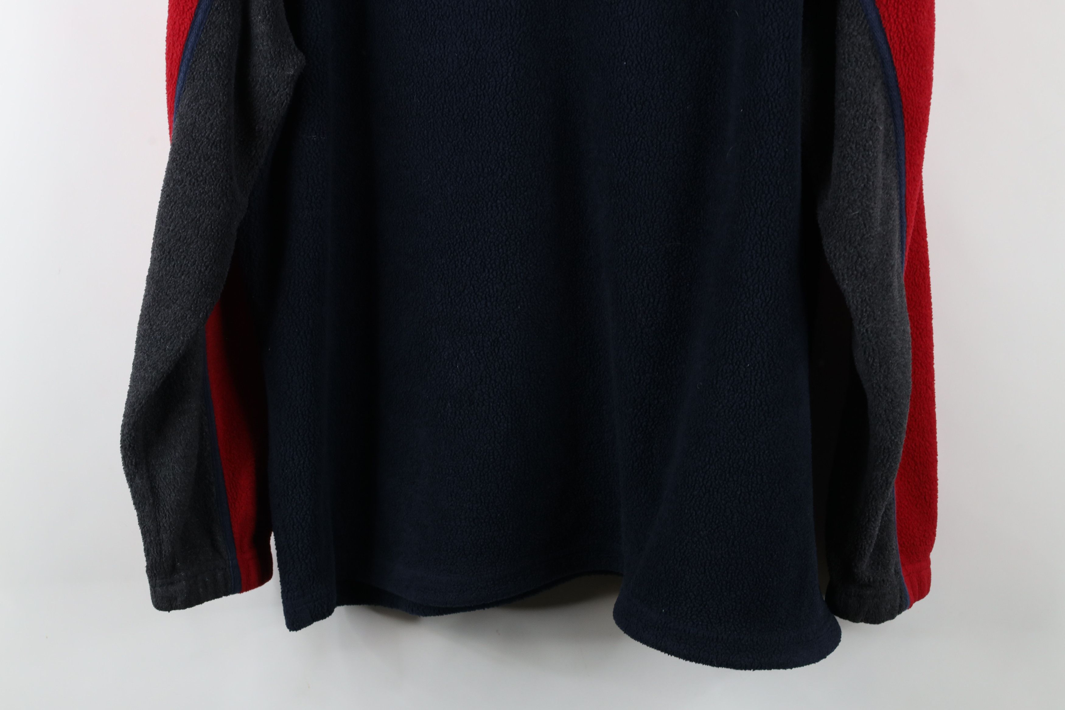 Vintage Vintage 90s Streetwear Half Zip Fleece Pullover Sweater Size US L / EU 52-54 / 3 - 11 Thumbnail