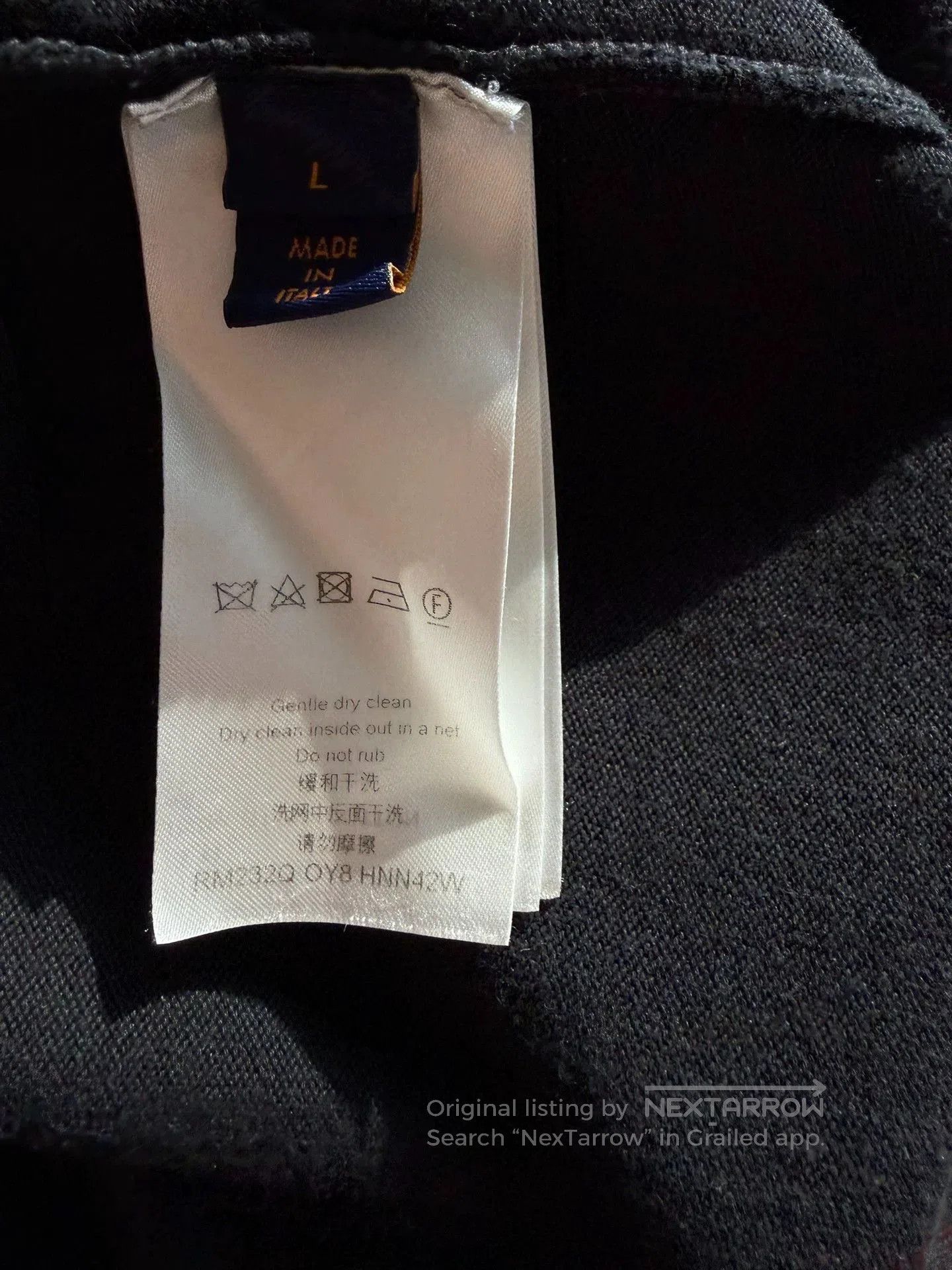 Louis Vuitton louis vuitton black short sleeve t. Size US L / EU 52-54 / 3 - 3 Thumbnail