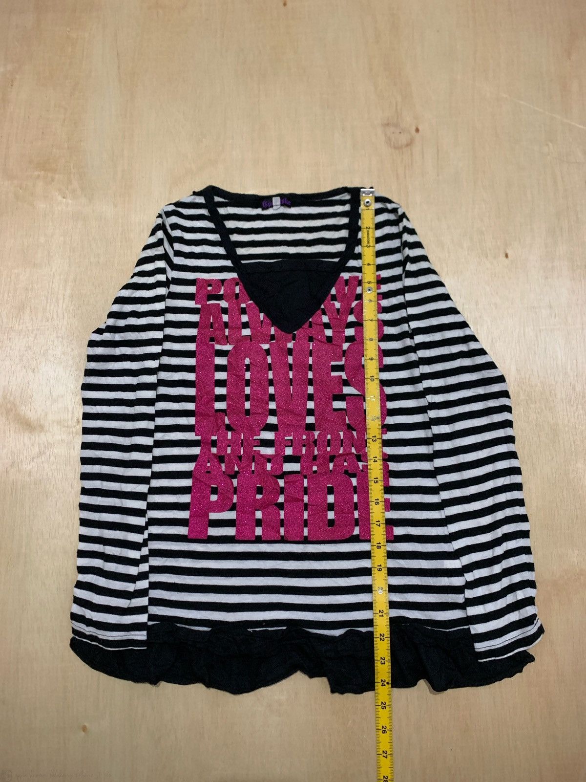 Hysteric Glamour × If Six Was Nine × Japanese Brand Vintage Y2k Longsleeve stripe Punk style Size M / US 6-8 / IT 42-44 - 9 Thumbnail