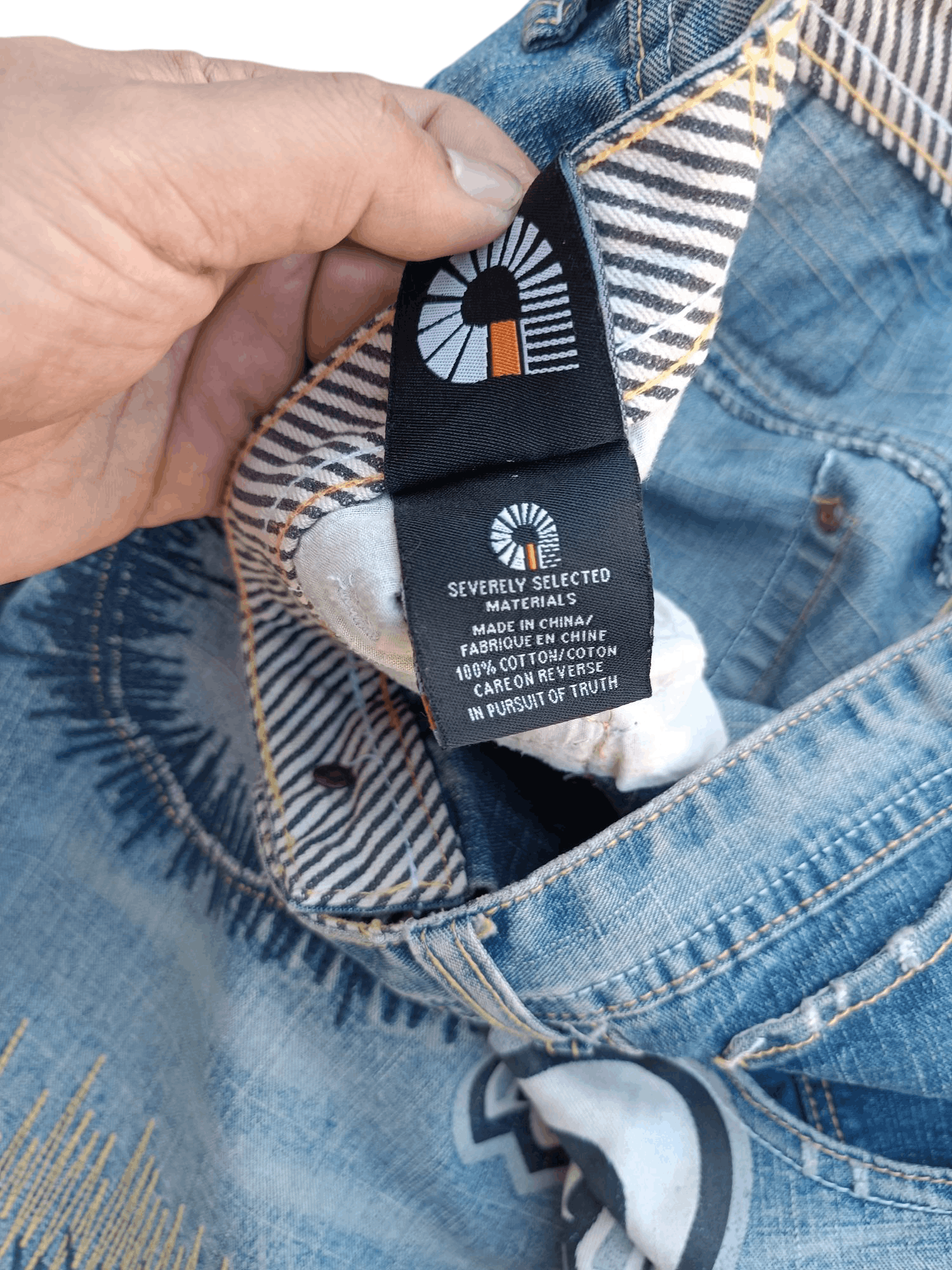 Akademiks Vintage Akademiks Loose Baggy Straight Leg Big Logo Jeans Size US 32 / EU 48 - 15 Thumbnail